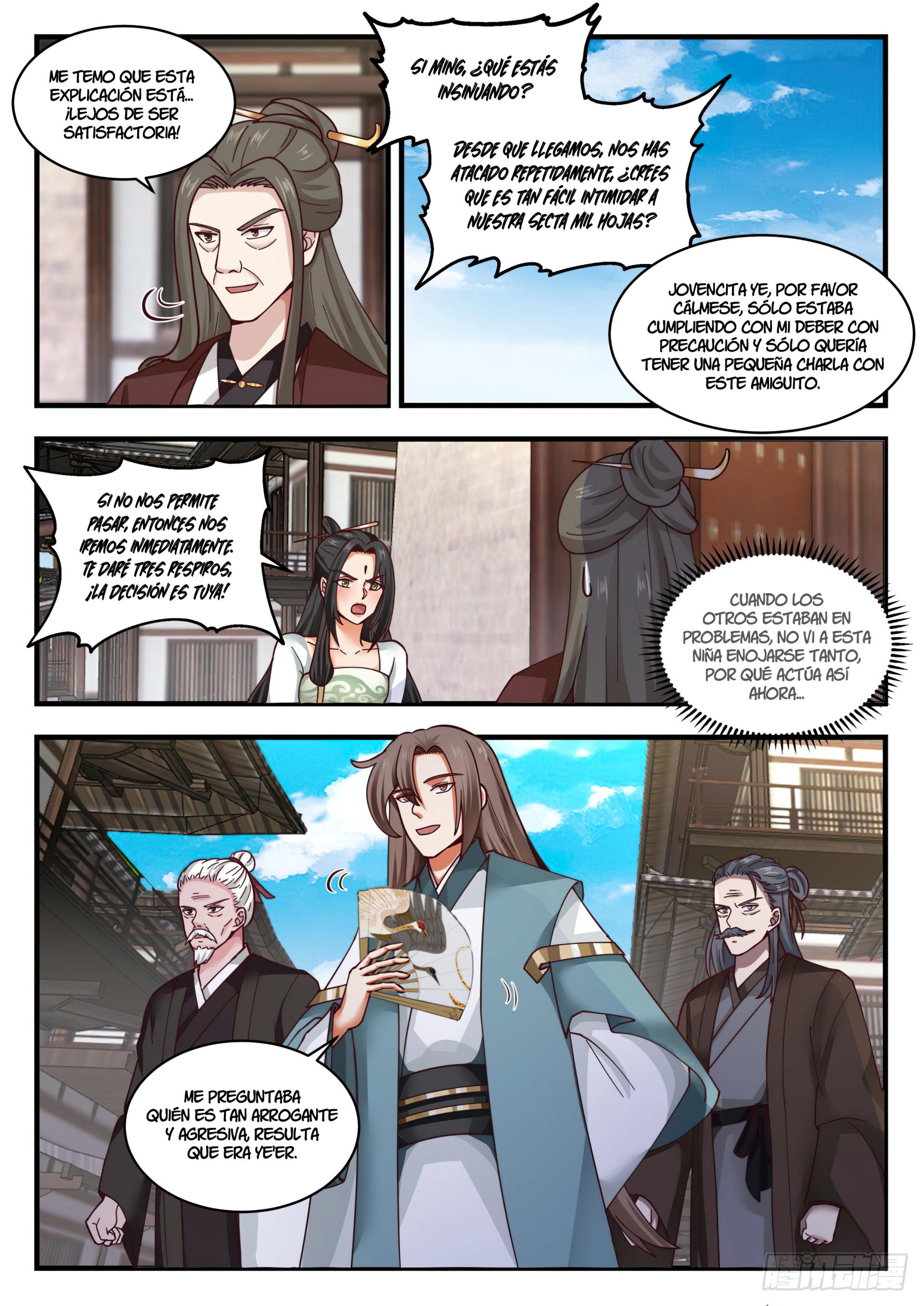 Martial Peak Capítulo 1802 - Página 3 en español