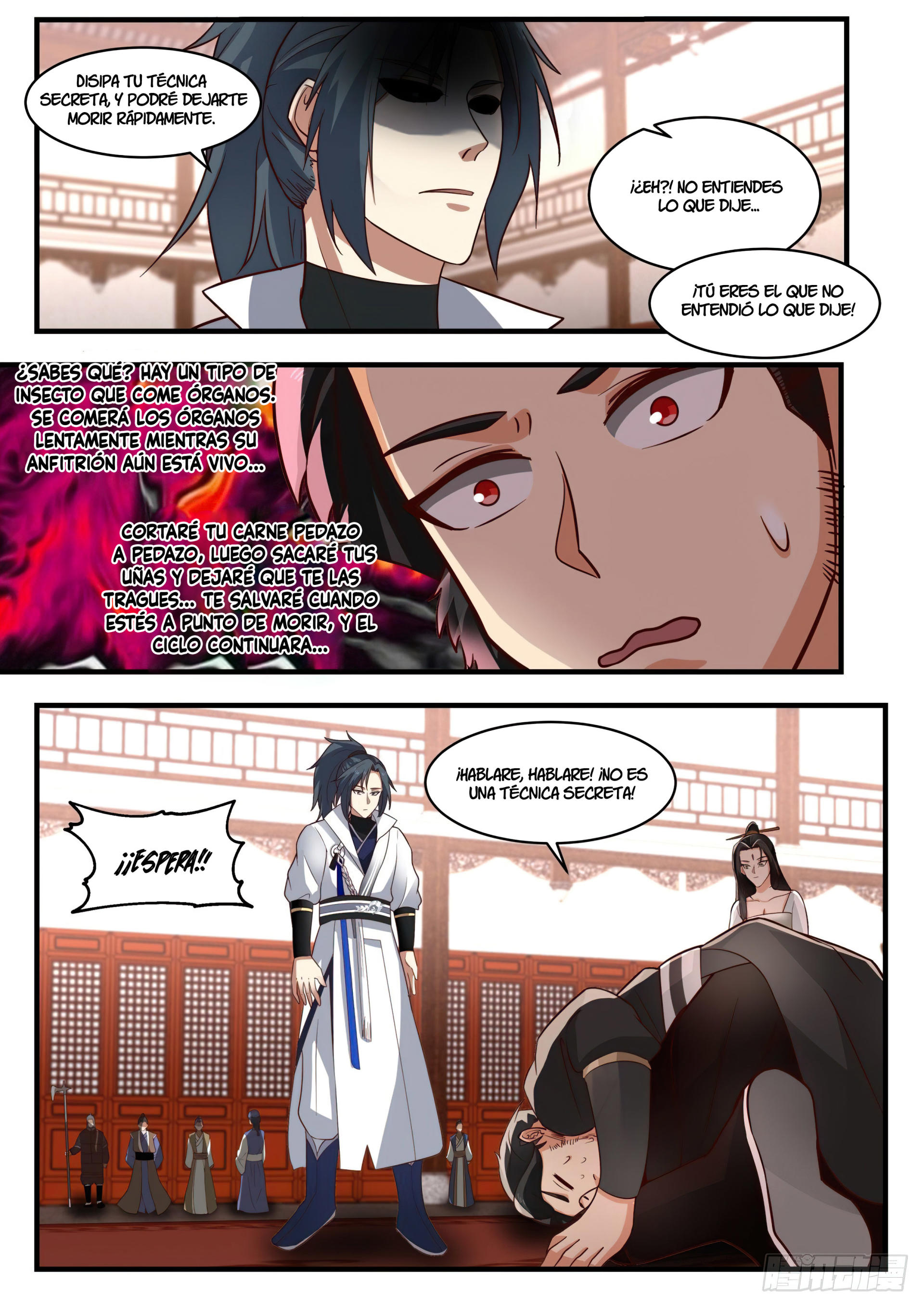 Martial Peak Capítulo 1807 - Página 11 en español