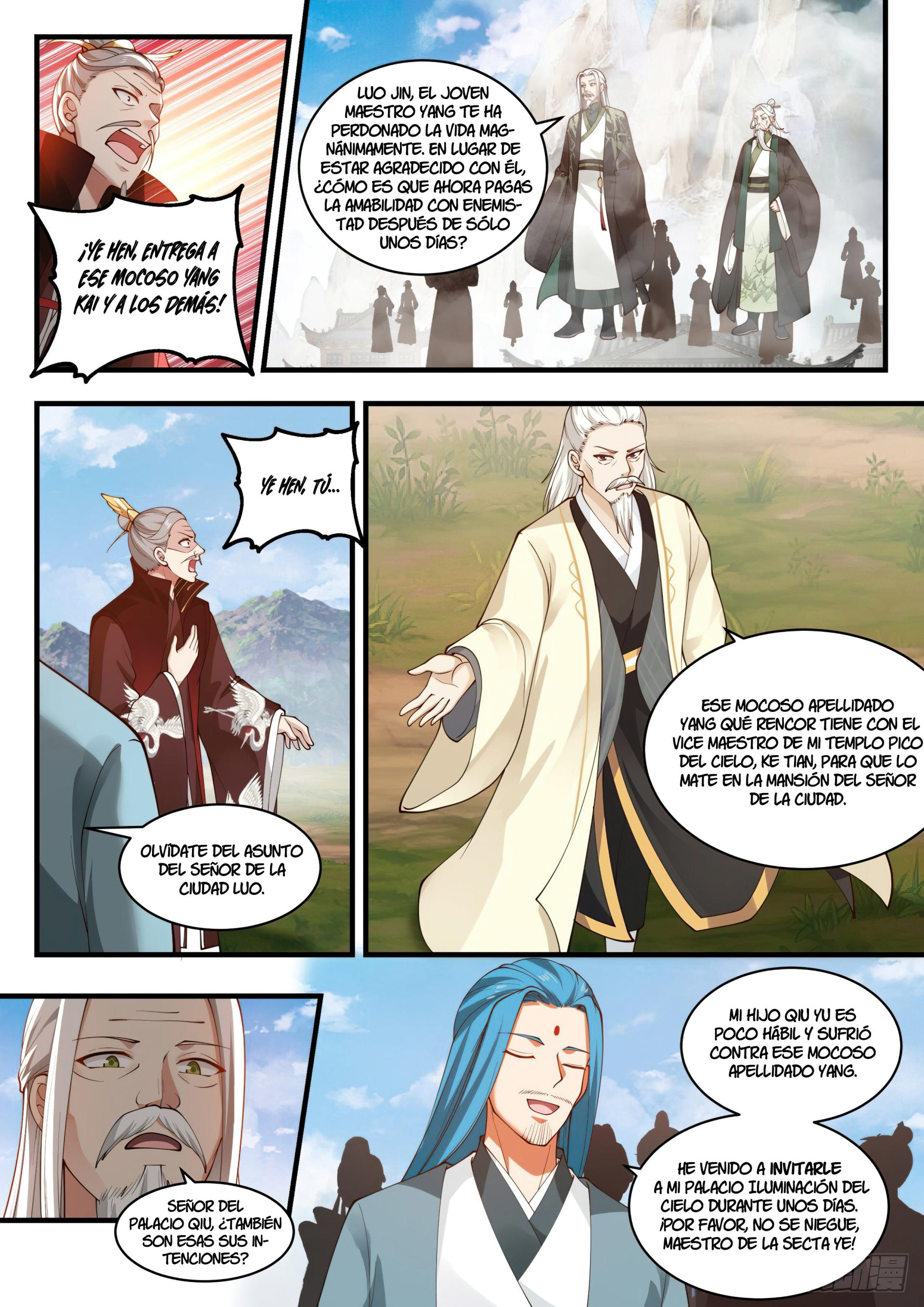 Martial Peak Capítulo 1820 - Página 7 en español