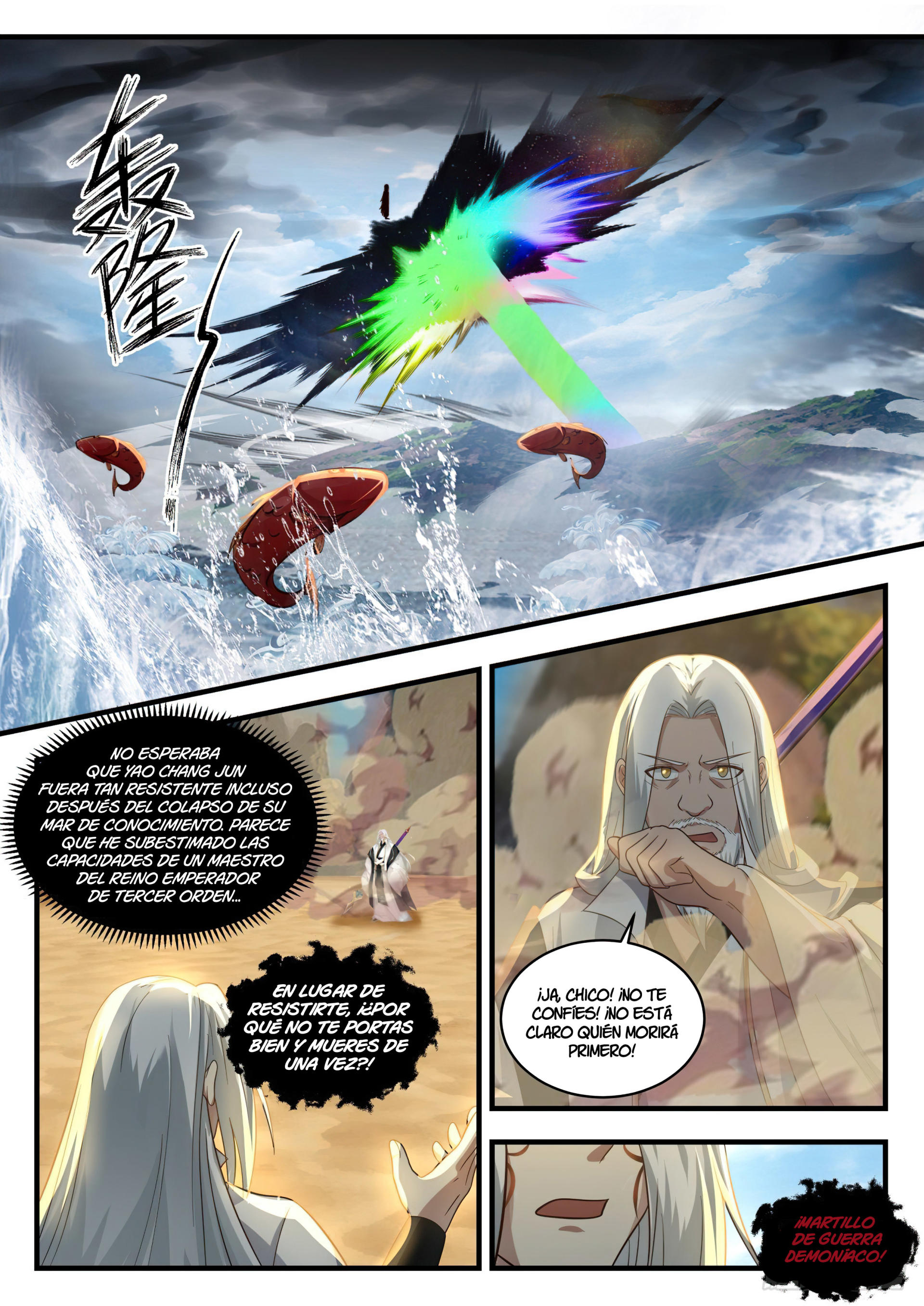 Martial Peak Capítulo 1831 - Página 8 en español