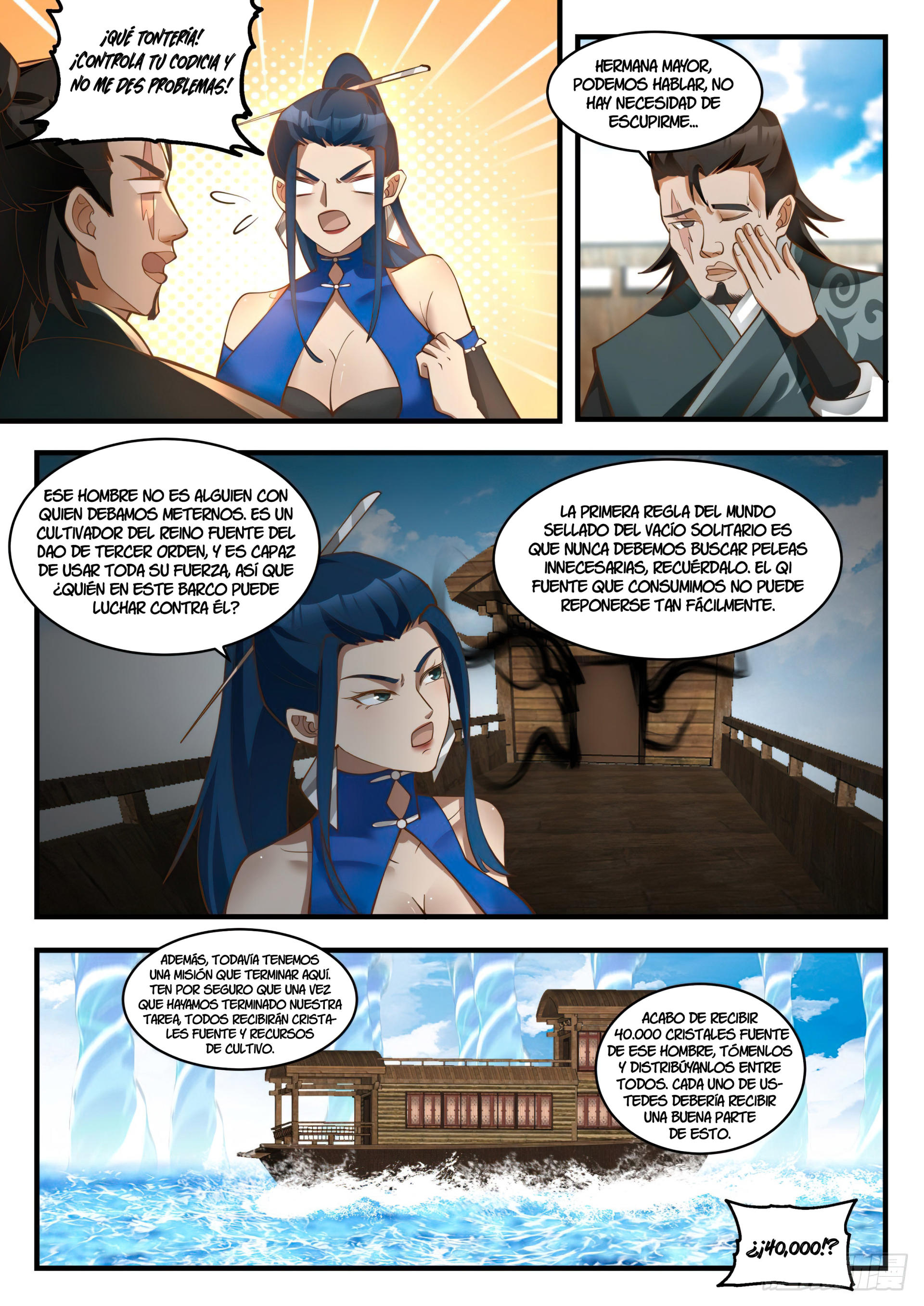 Martial Peak Capítulo 1833 - Página 3 en español