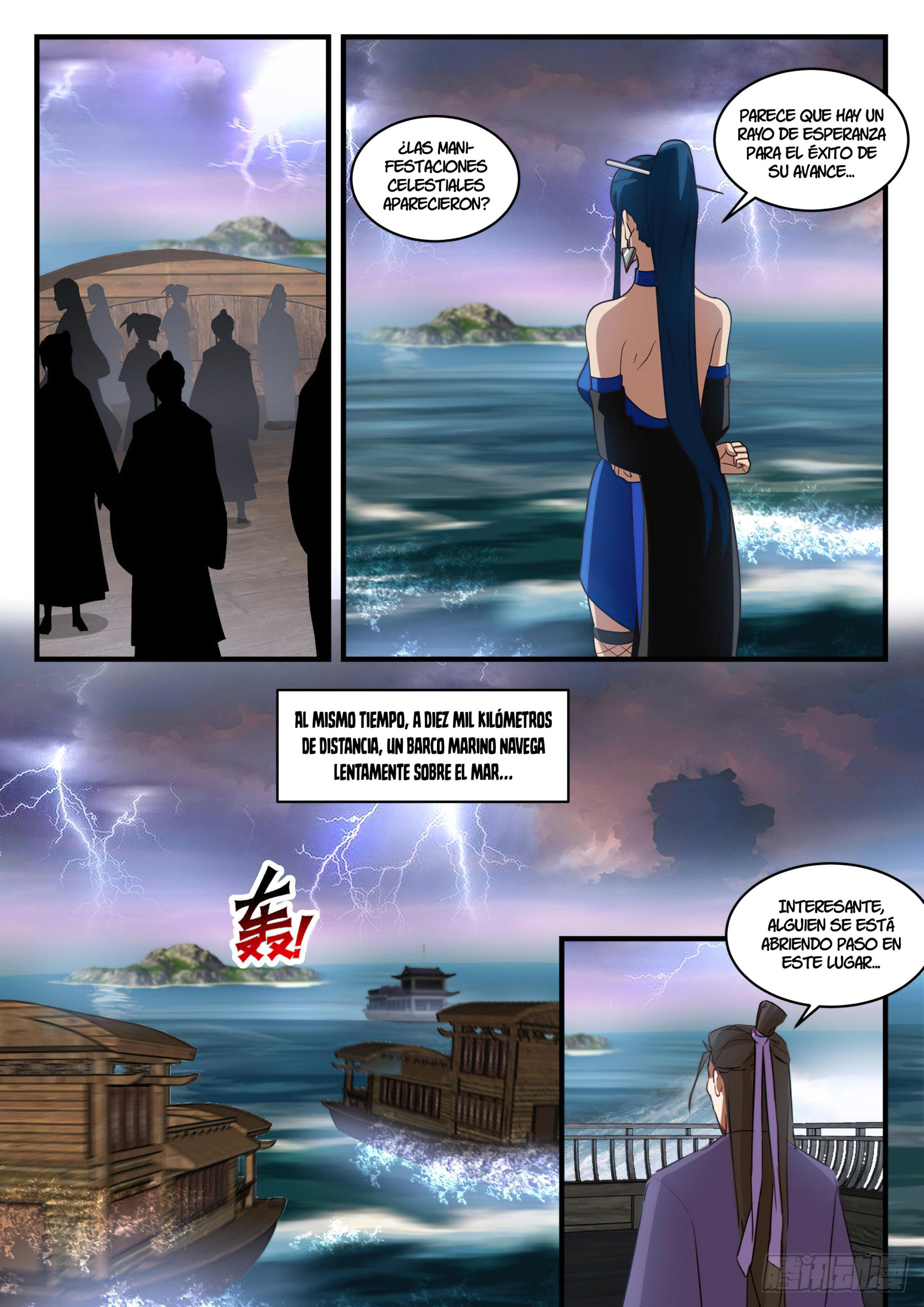 Martial Peak Capítulo 1834 - Página 13 en español