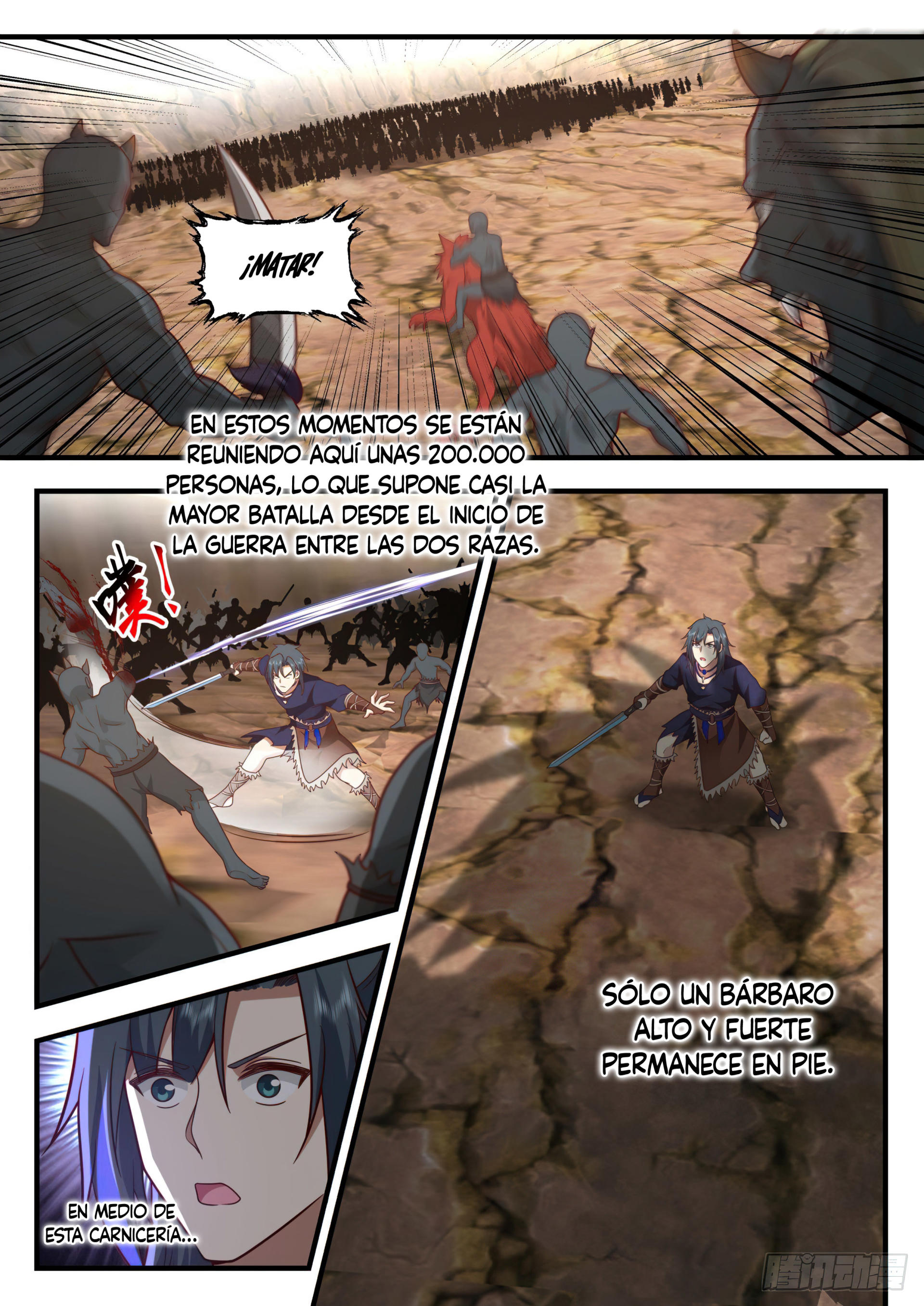 Martial Peak Capítulo 2037 - Página 12 en español