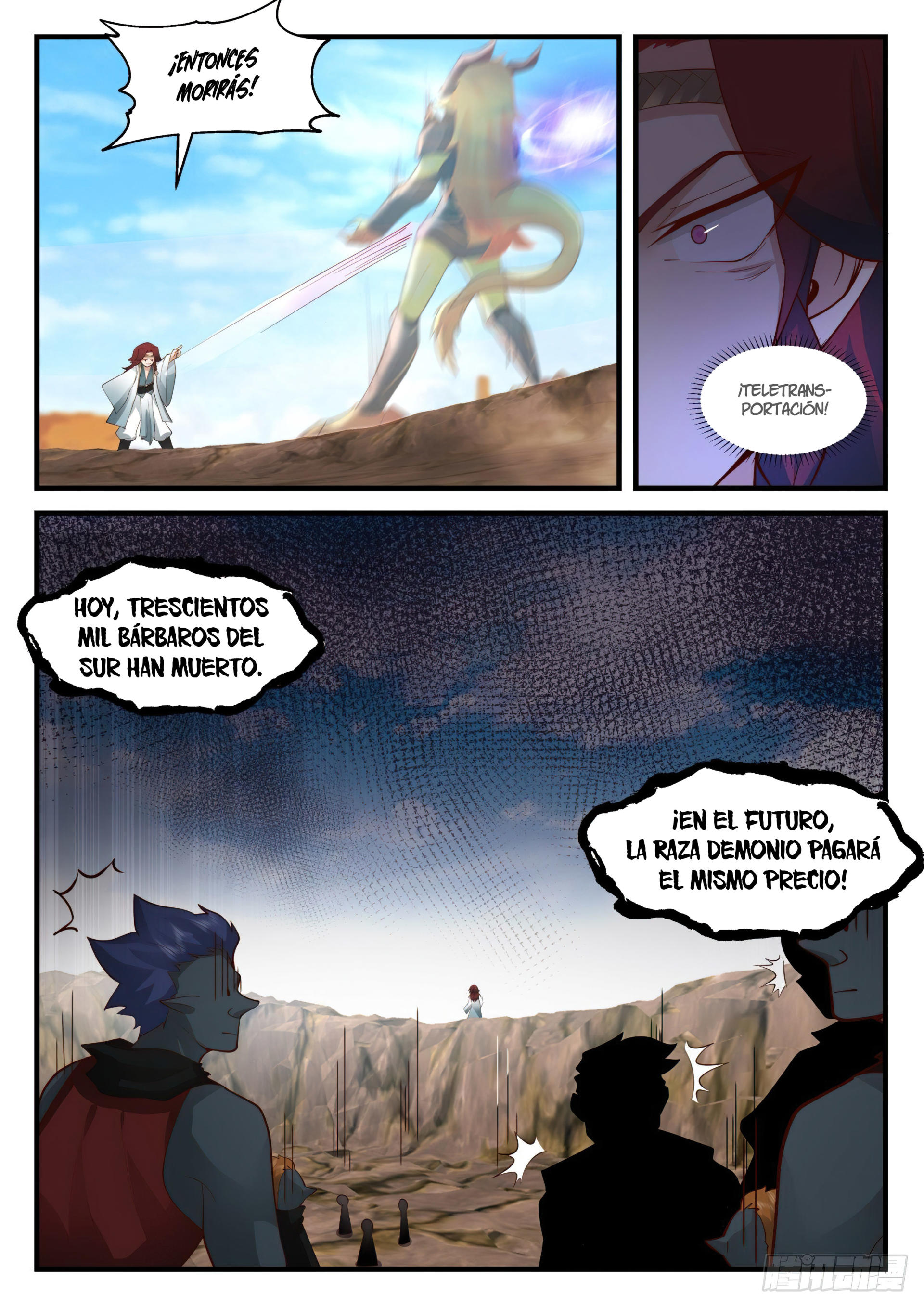 Martial Peak Capítulo 2040 - Página 12 en español