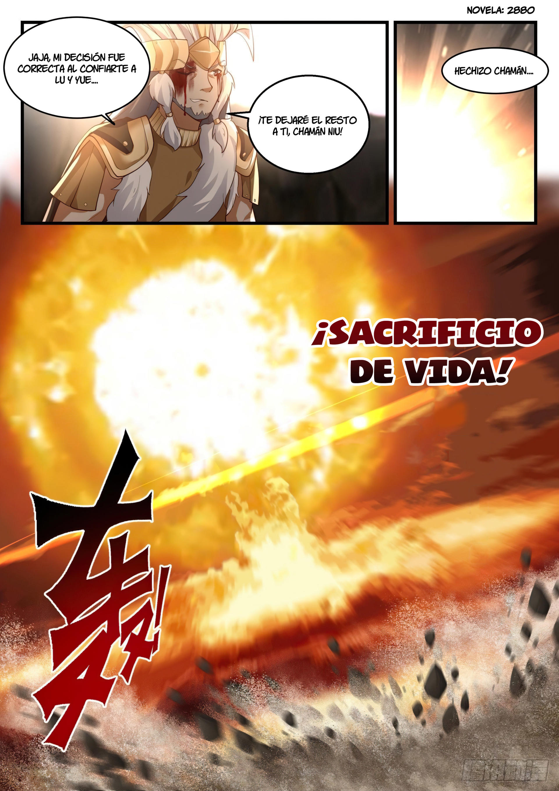 Martial Peak Capítulo 2040 - Página 13 en español