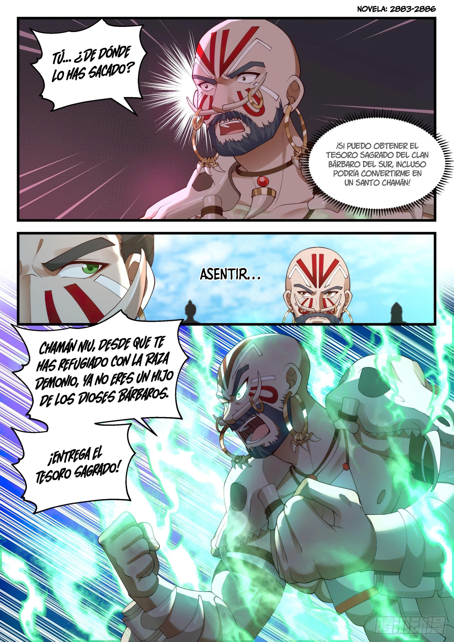 Martial Peak Capítulo 2042 - Página 13 en español