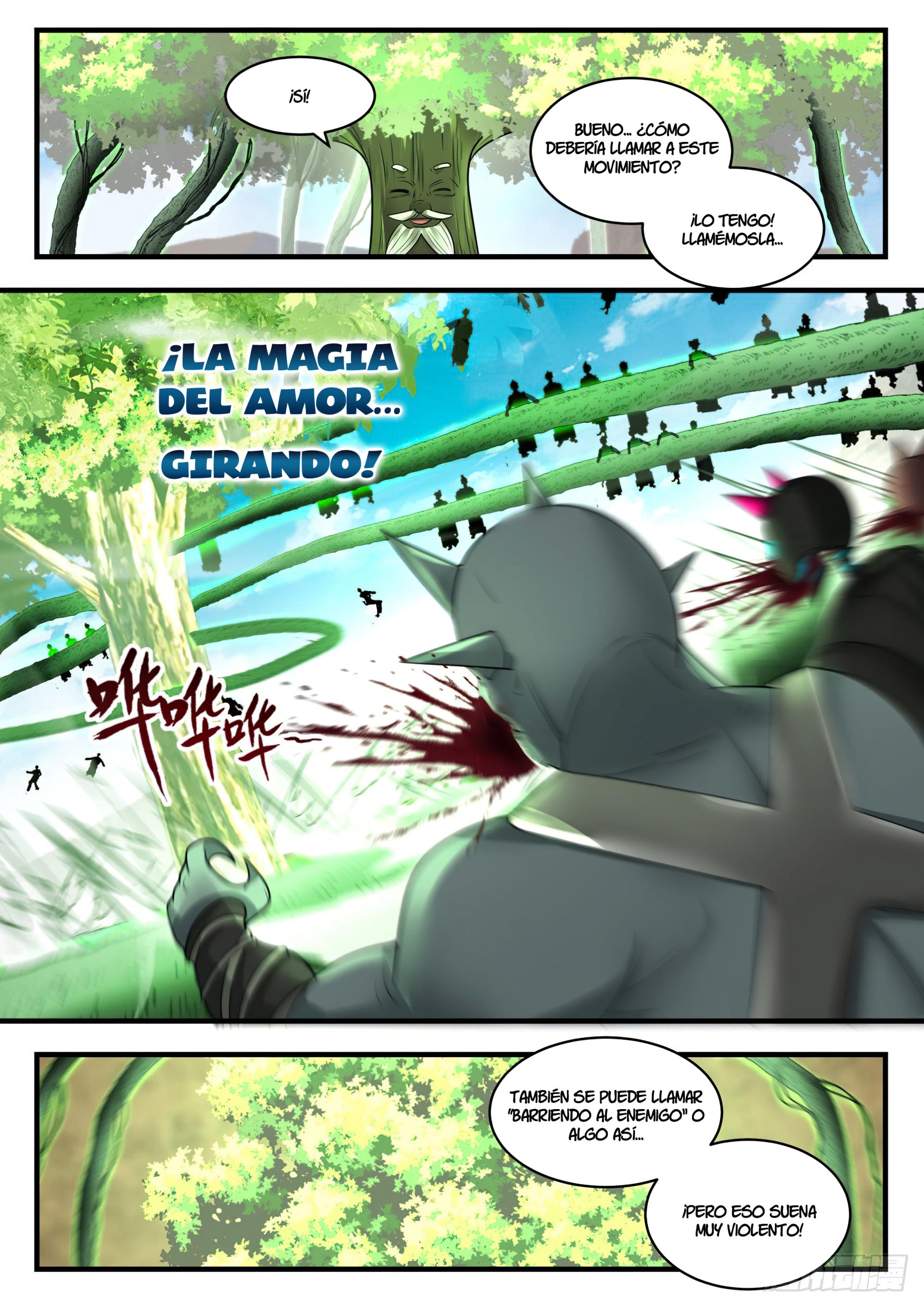 Martial Peak Capítulo 2046 - Página 10 en español