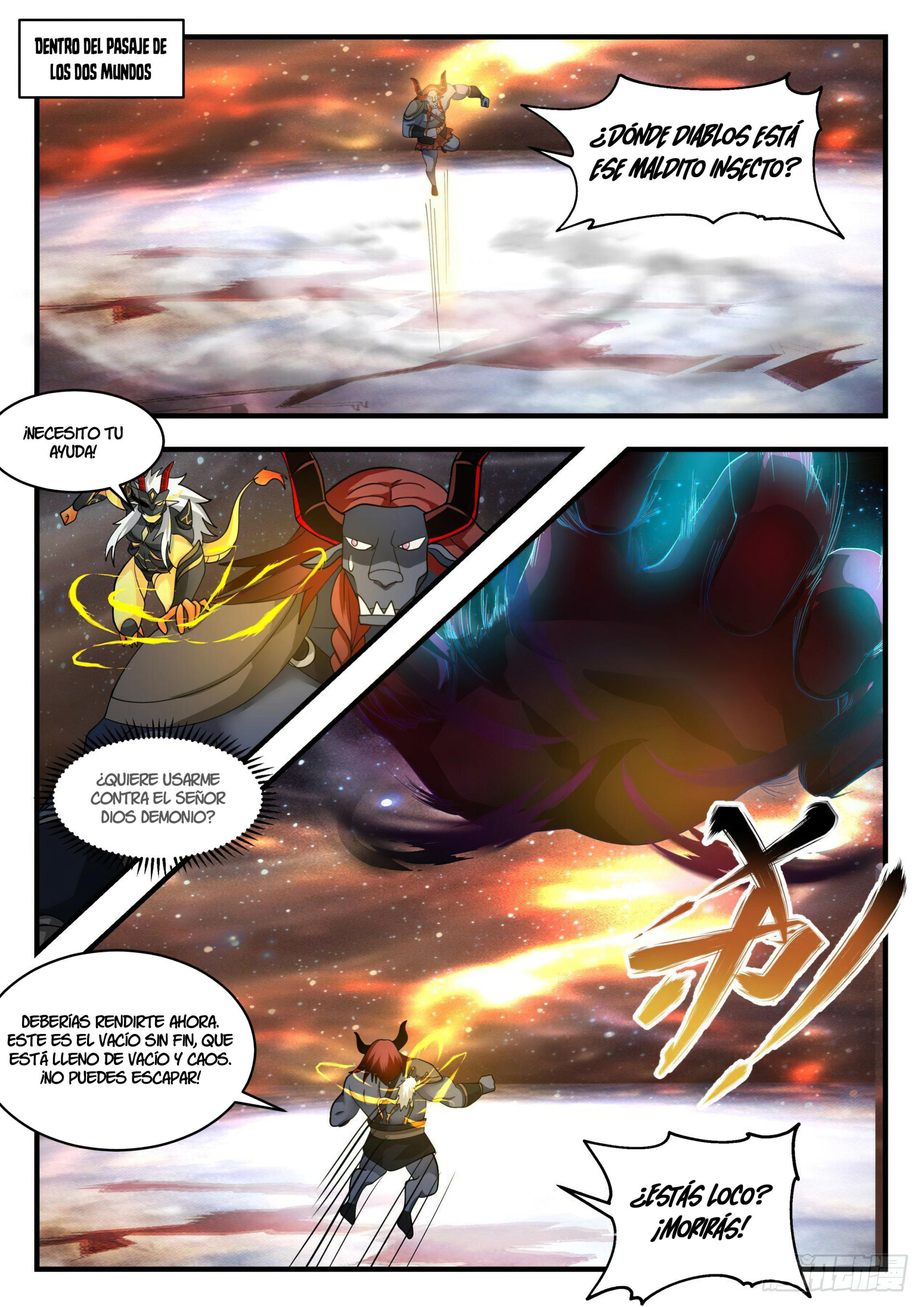 Martial Peak Capítulo 2054 - Página 9 en español