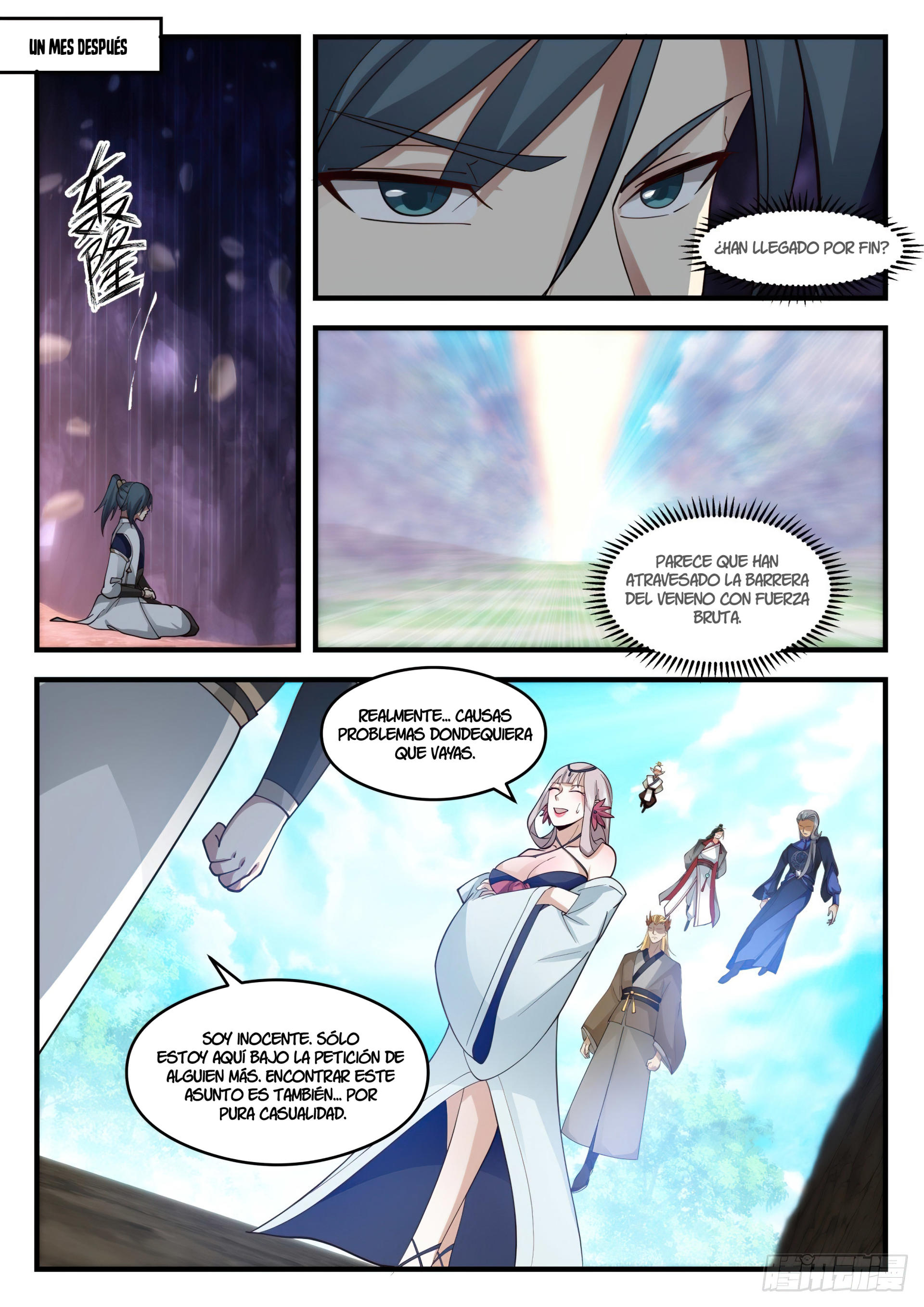 Martial Peak Capítulo 2069 - Página 4 en español