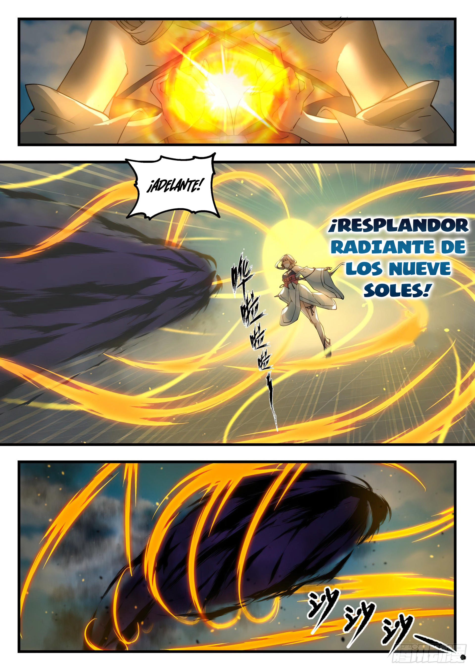 Martial Peak Capítulo 2071 - Página 3 en español