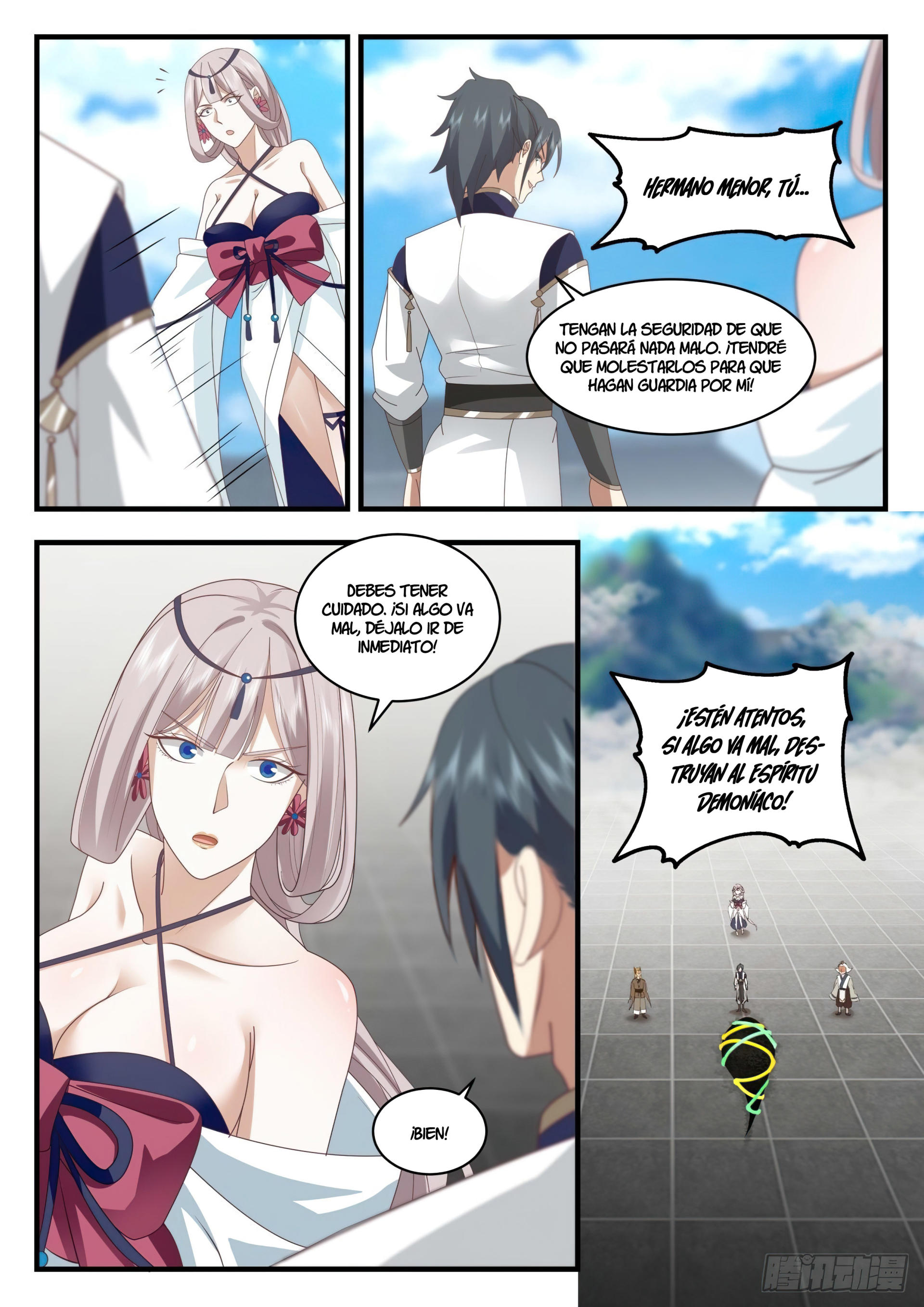 Martial Peak Capítulo 2071 - Página 9 en español