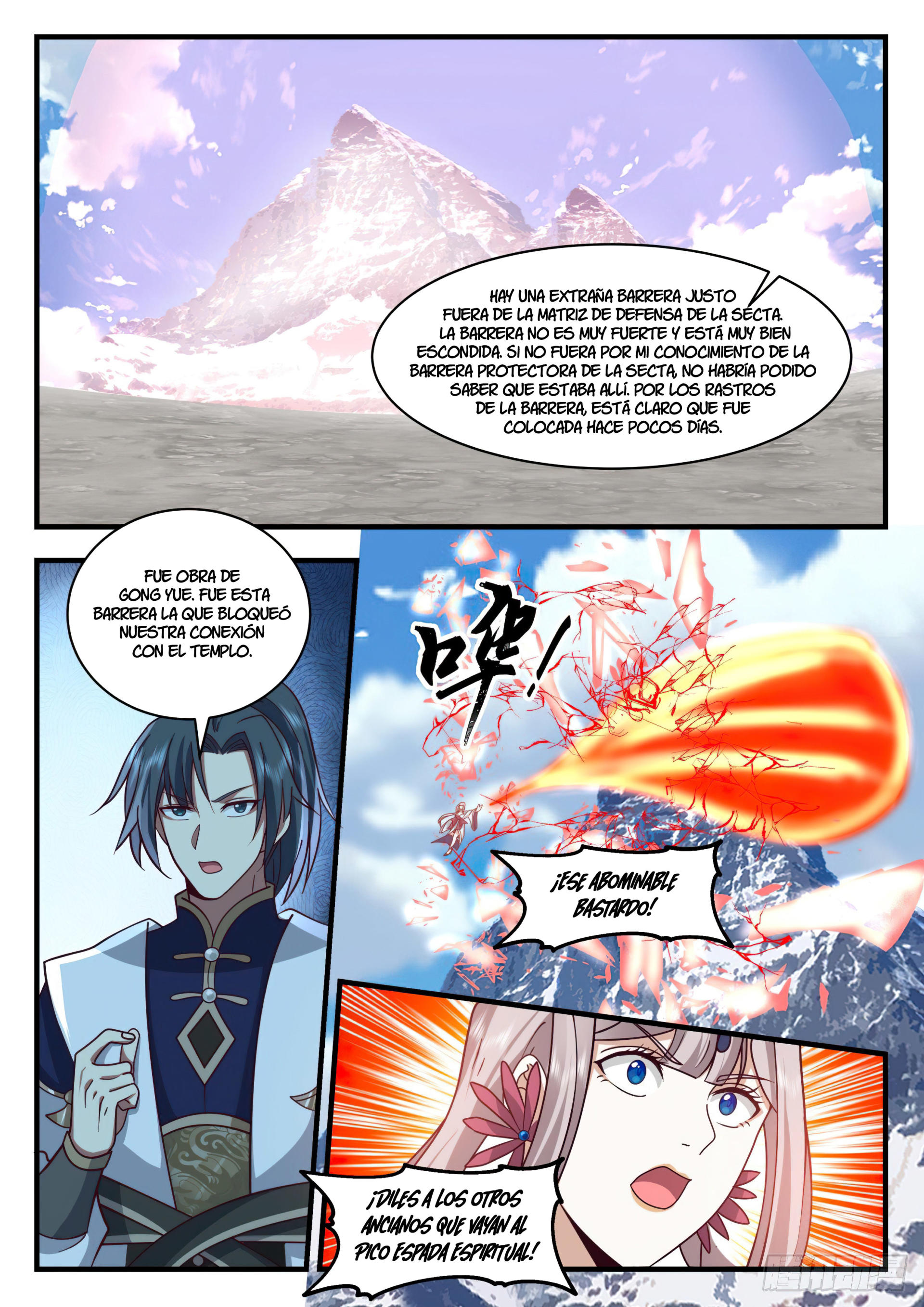 Martial Peak Capítulo 2072 - Página 8 en español