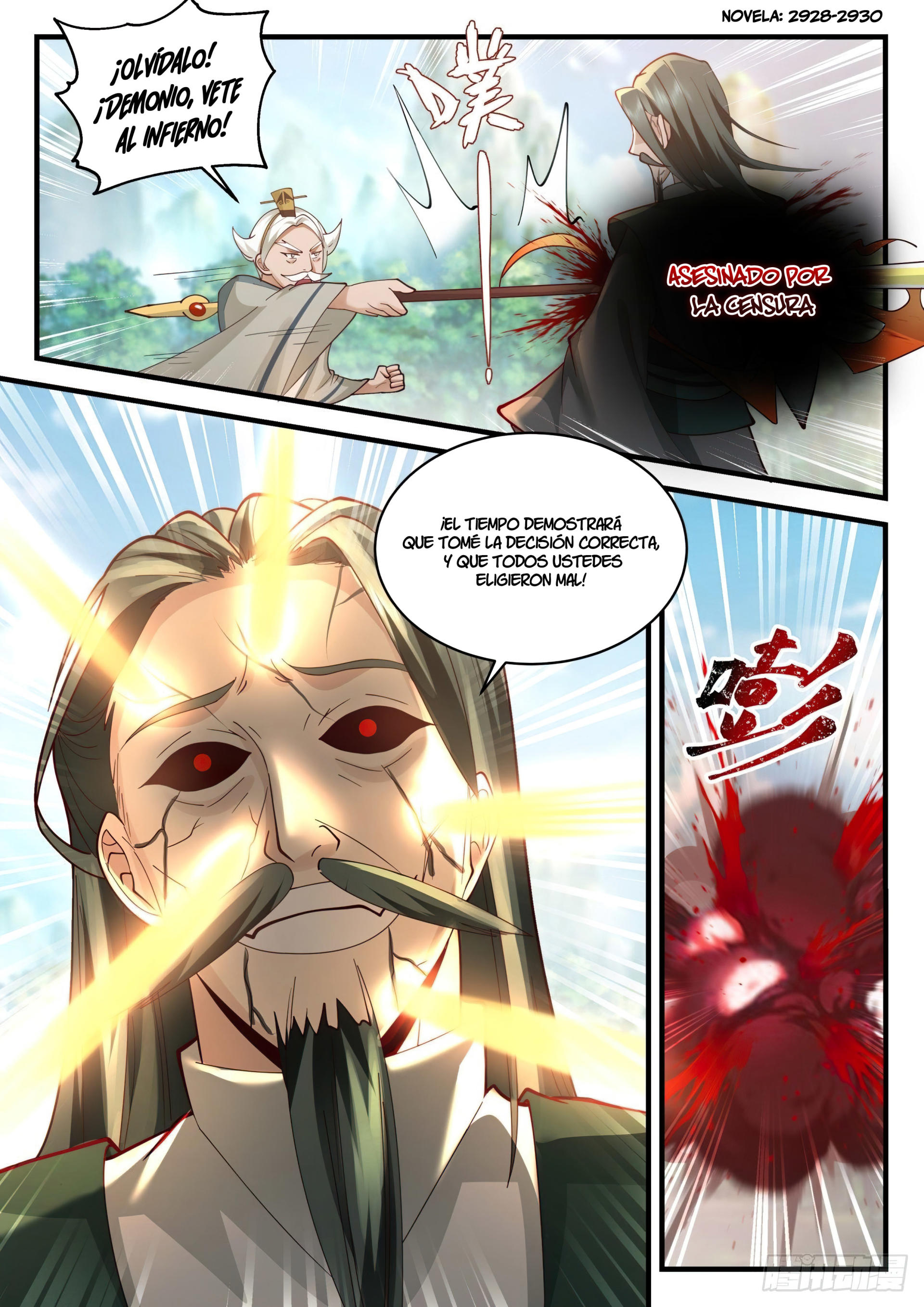 Martial Peak Capítulo 2073 - Página 13 en español