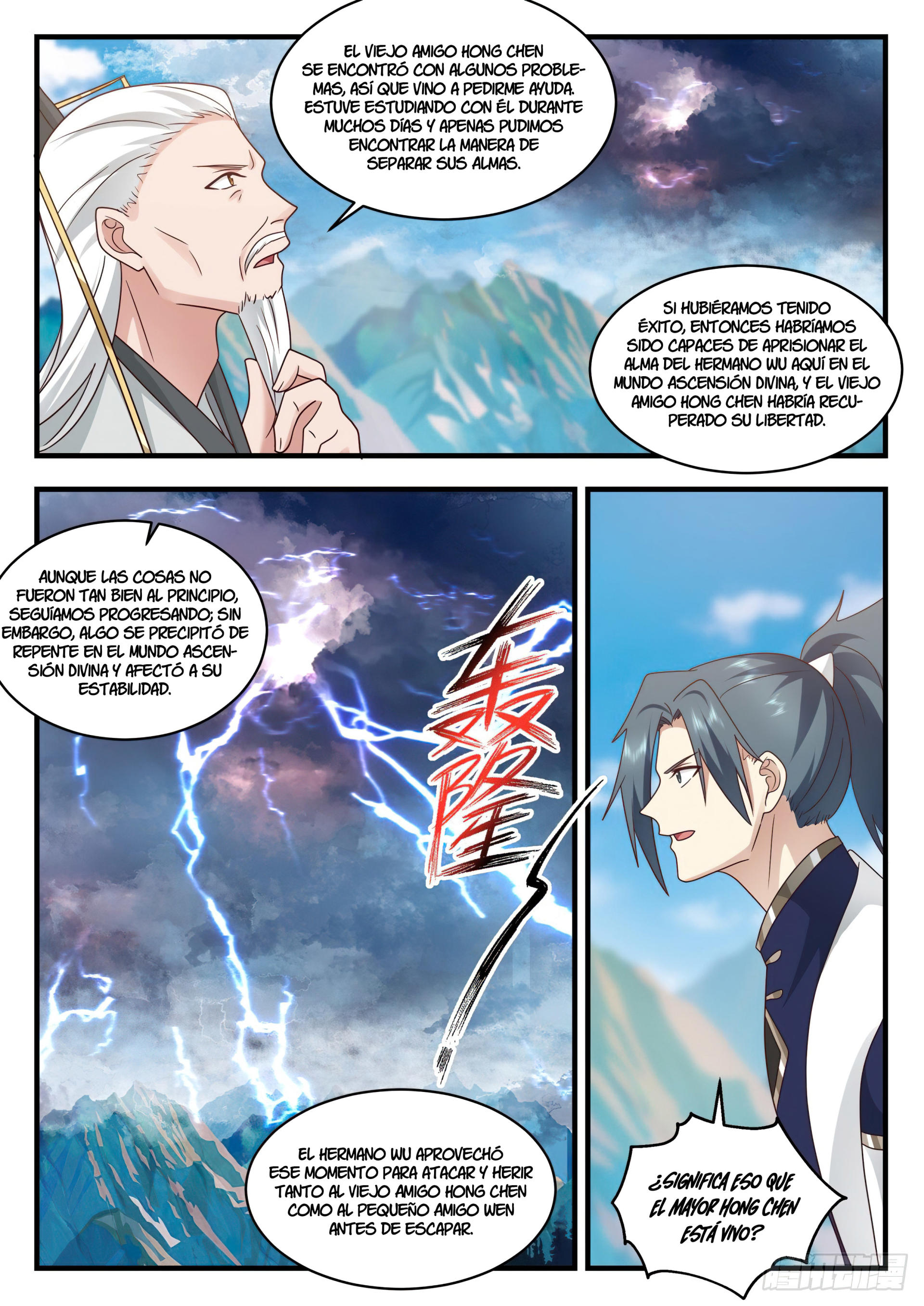 Martial Peak Capítulo 2075 - Página 11 en español
