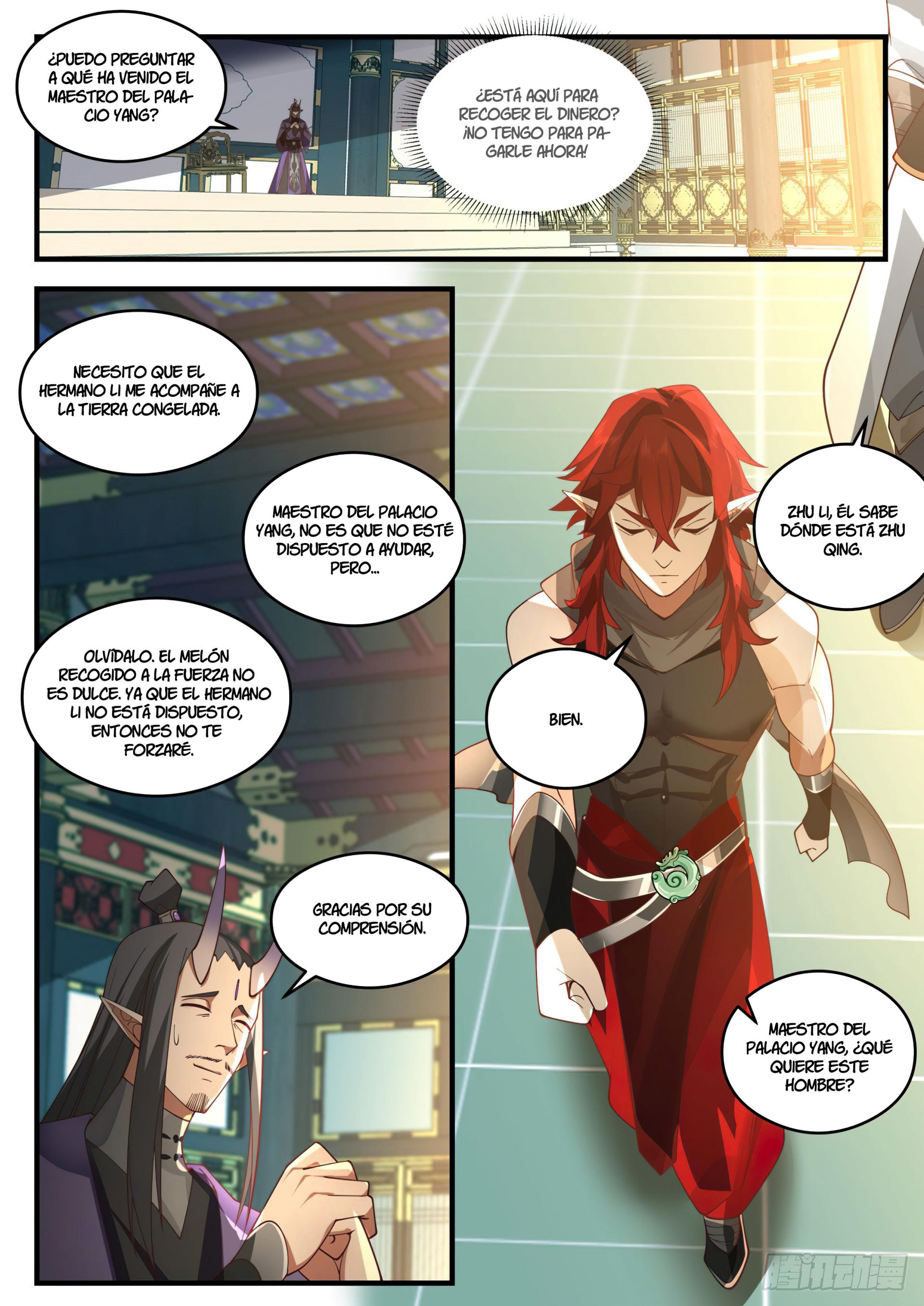 Martial Peak Capítulo 2083 - Página 8 en español