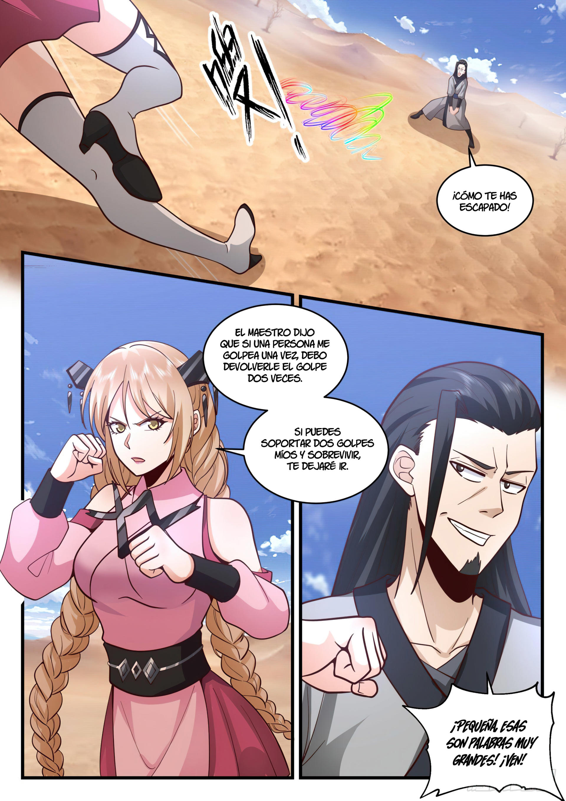 Martial Peak Capítulo 2110 - Página 10 en español