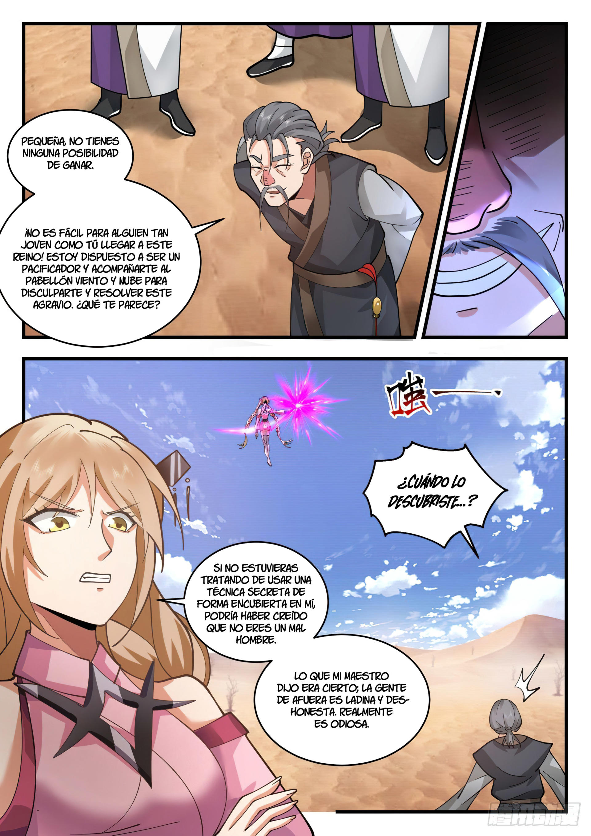 Martial Peak Capítulo 2110 - Página 8 en español