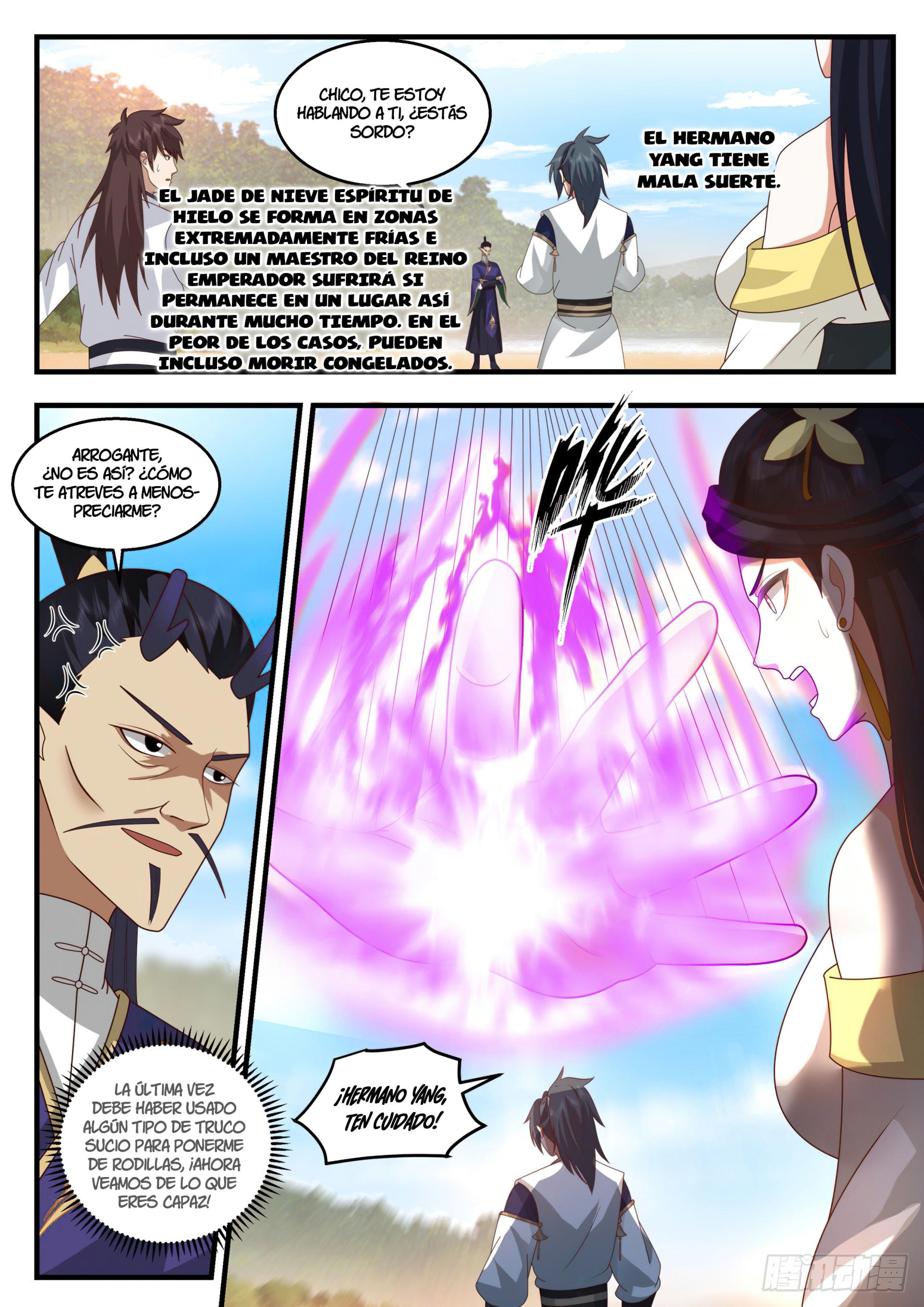 Martial Peak Capítulo 2129 - Página 4 en español