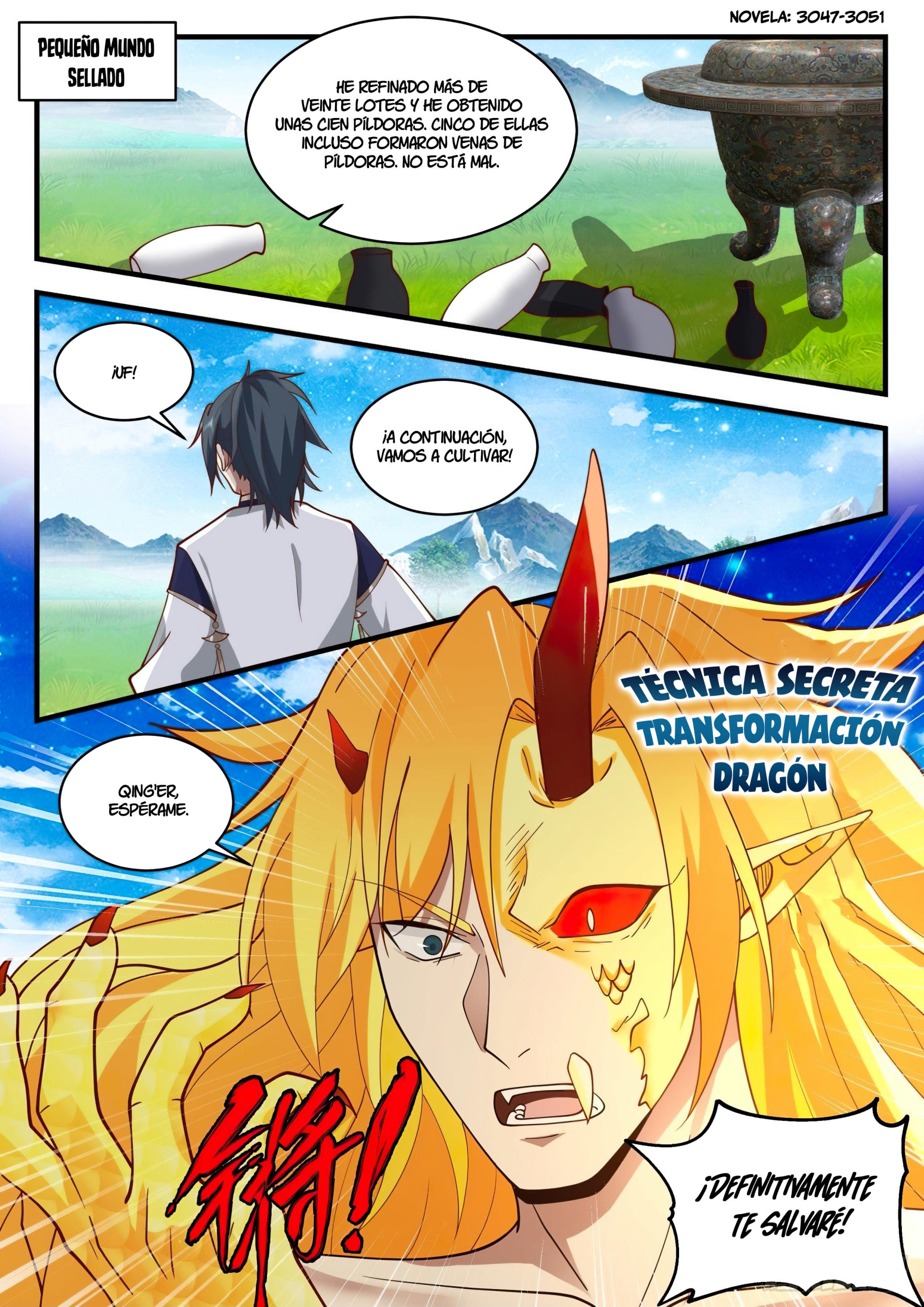 Martial Peak Capítulo 2135 - Página 13 en español