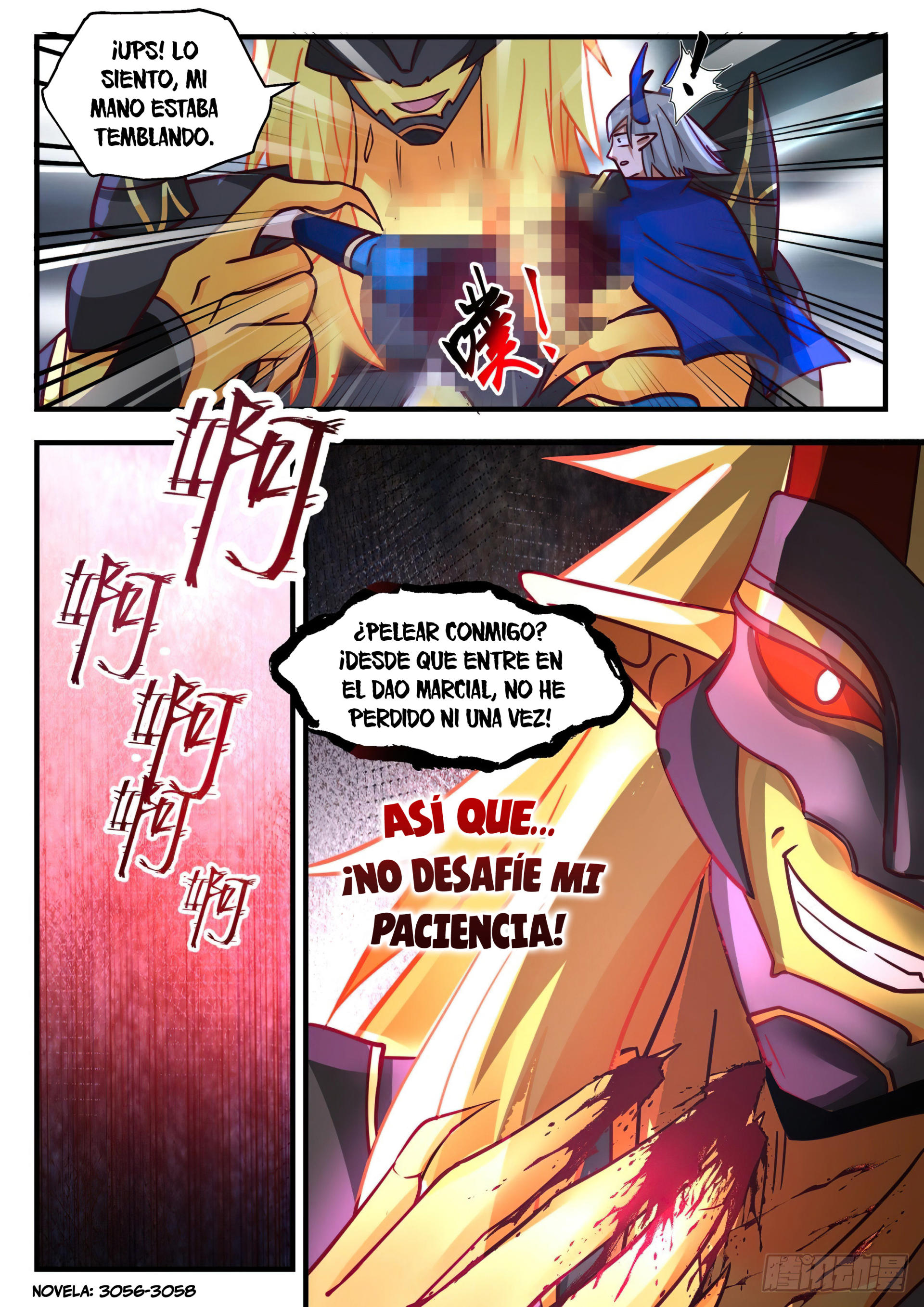 Martial Peak Capítulo 2138 - Página 12 en español
