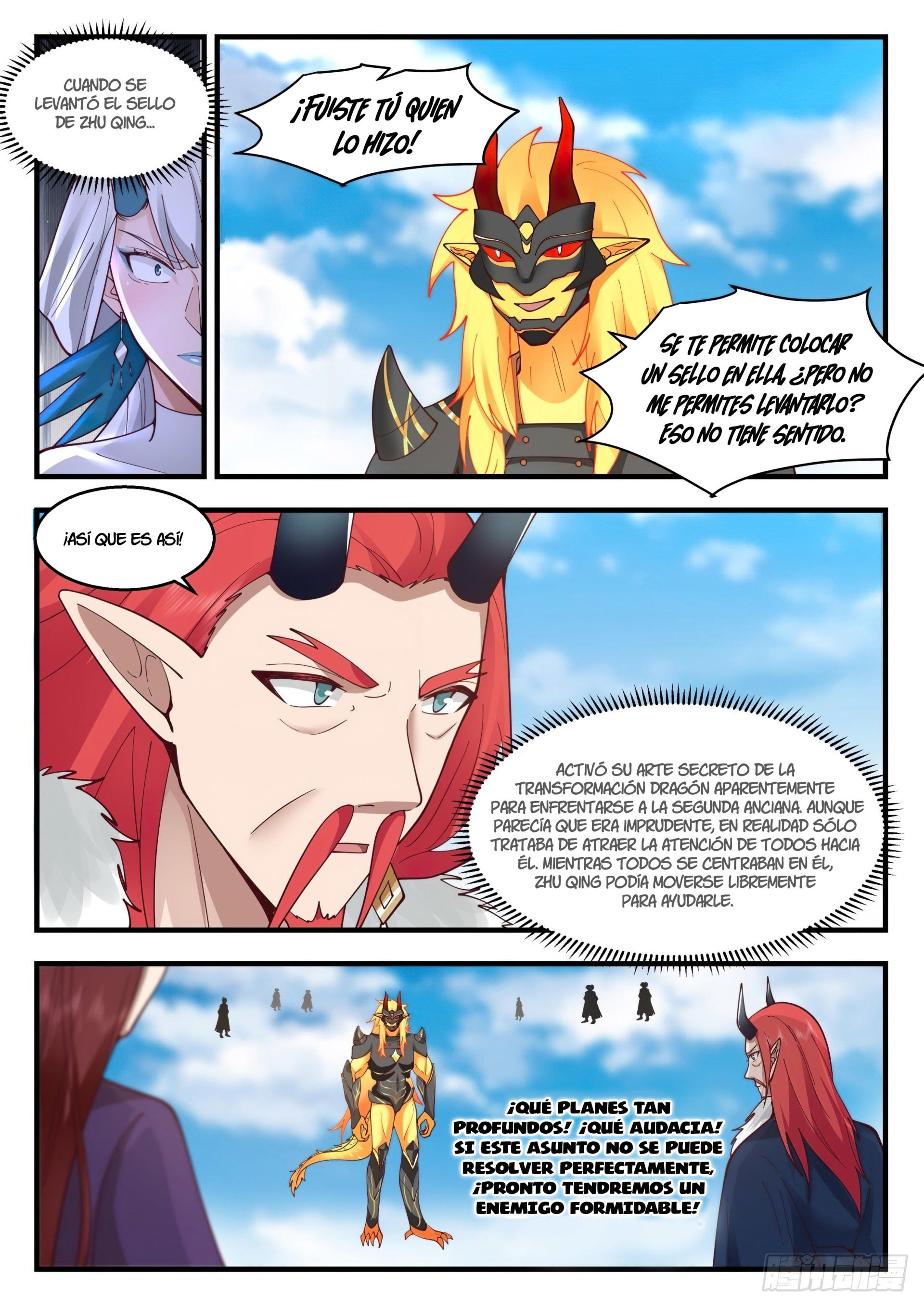 Martial Peak Capítulo 2138 - Página 9 en español
