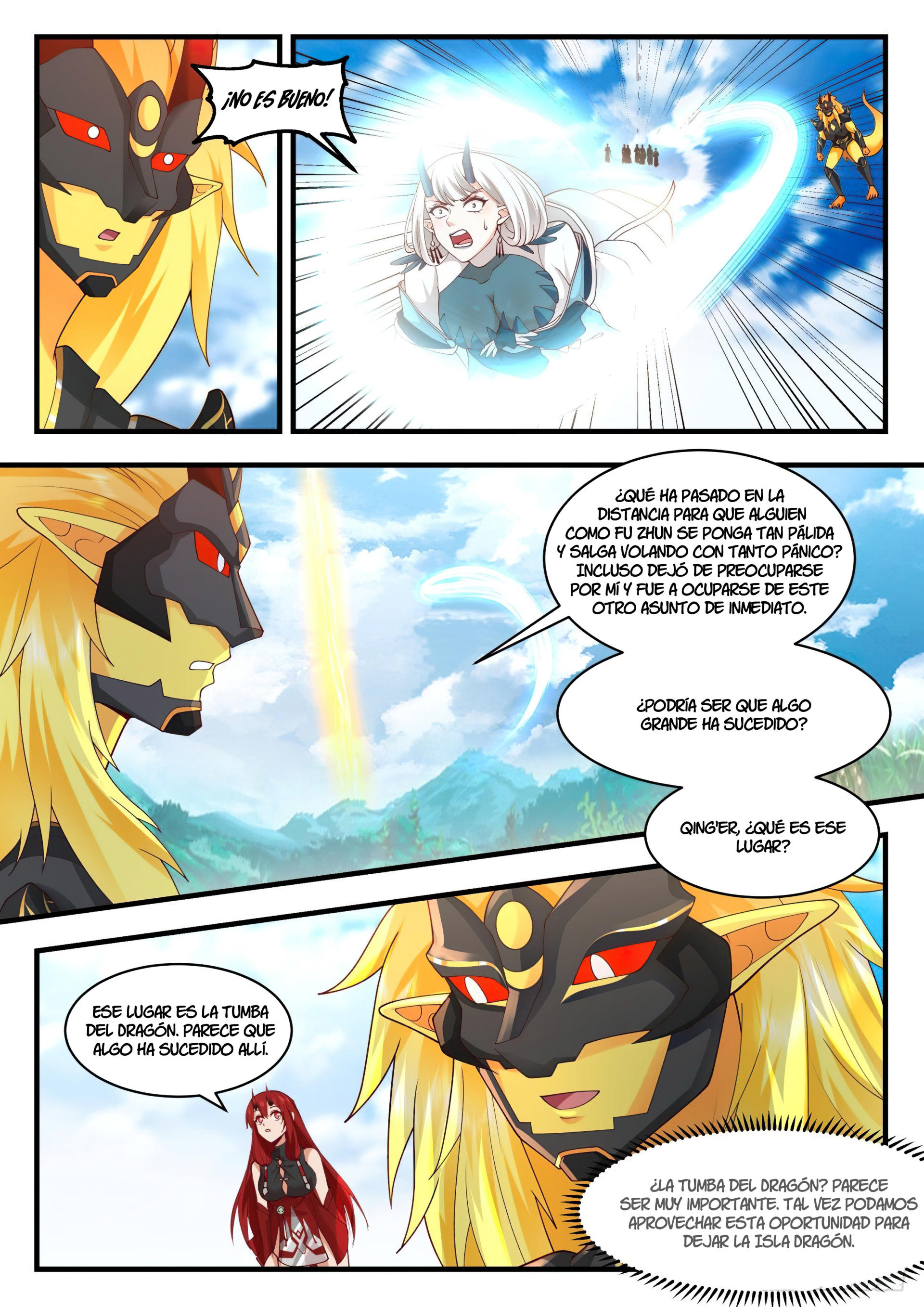 Martial Peak Capítulo 2139 - Página 8 en español
