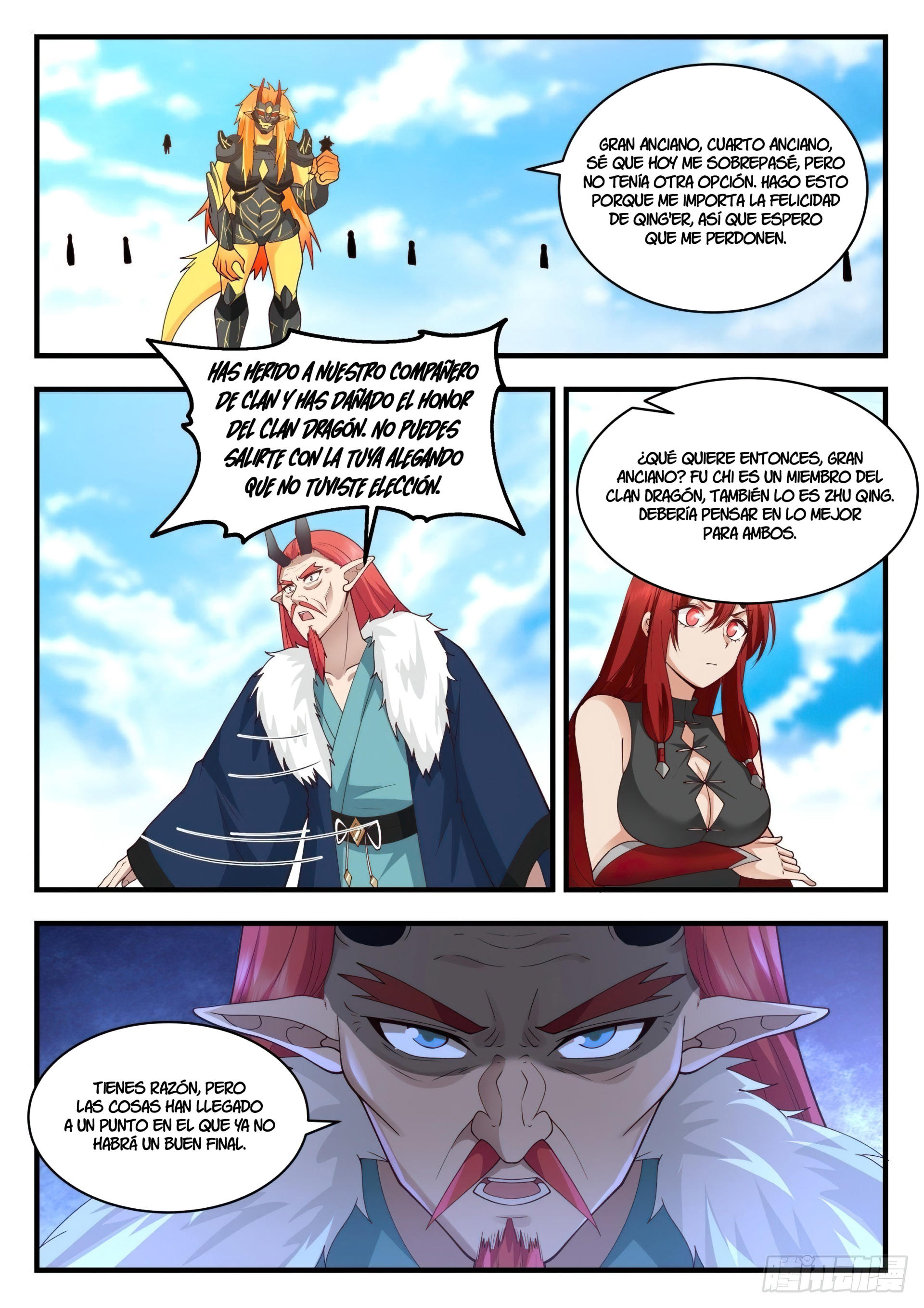 Martial Peak Capítulo 2139 - Página 9 en español