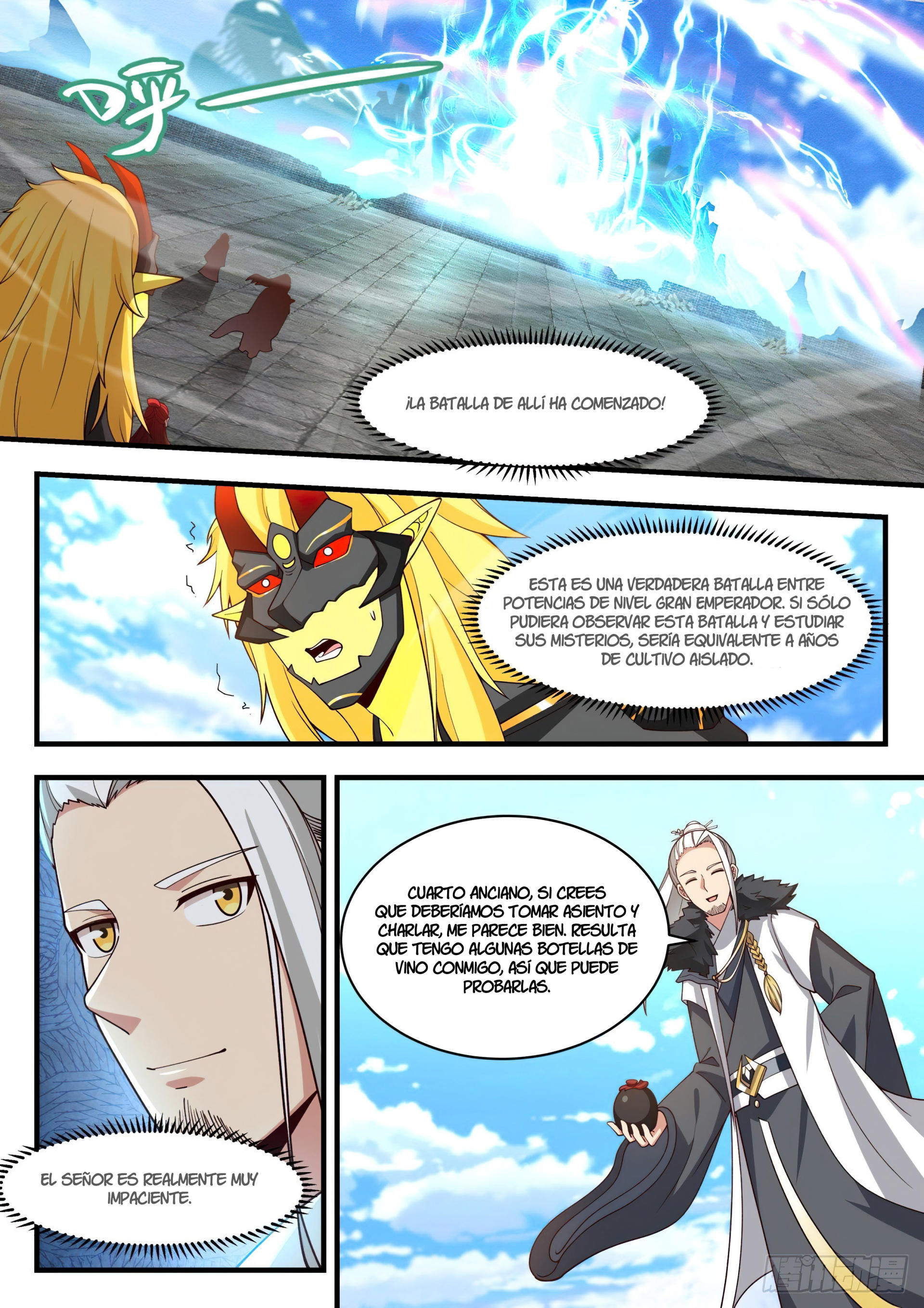 Martial Peak Capítulo 2140 - Página 12 en español