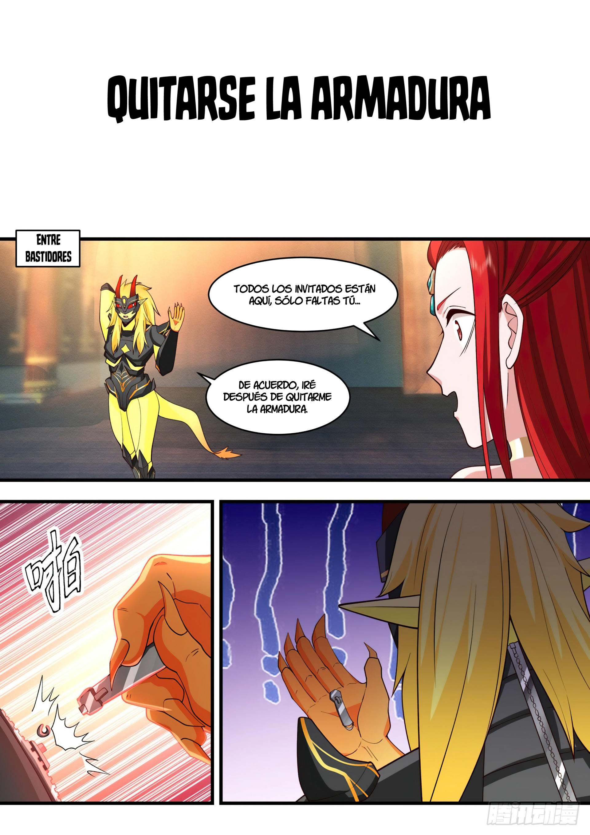 Martial Peak Capítulo 2140 - Página 14 en español