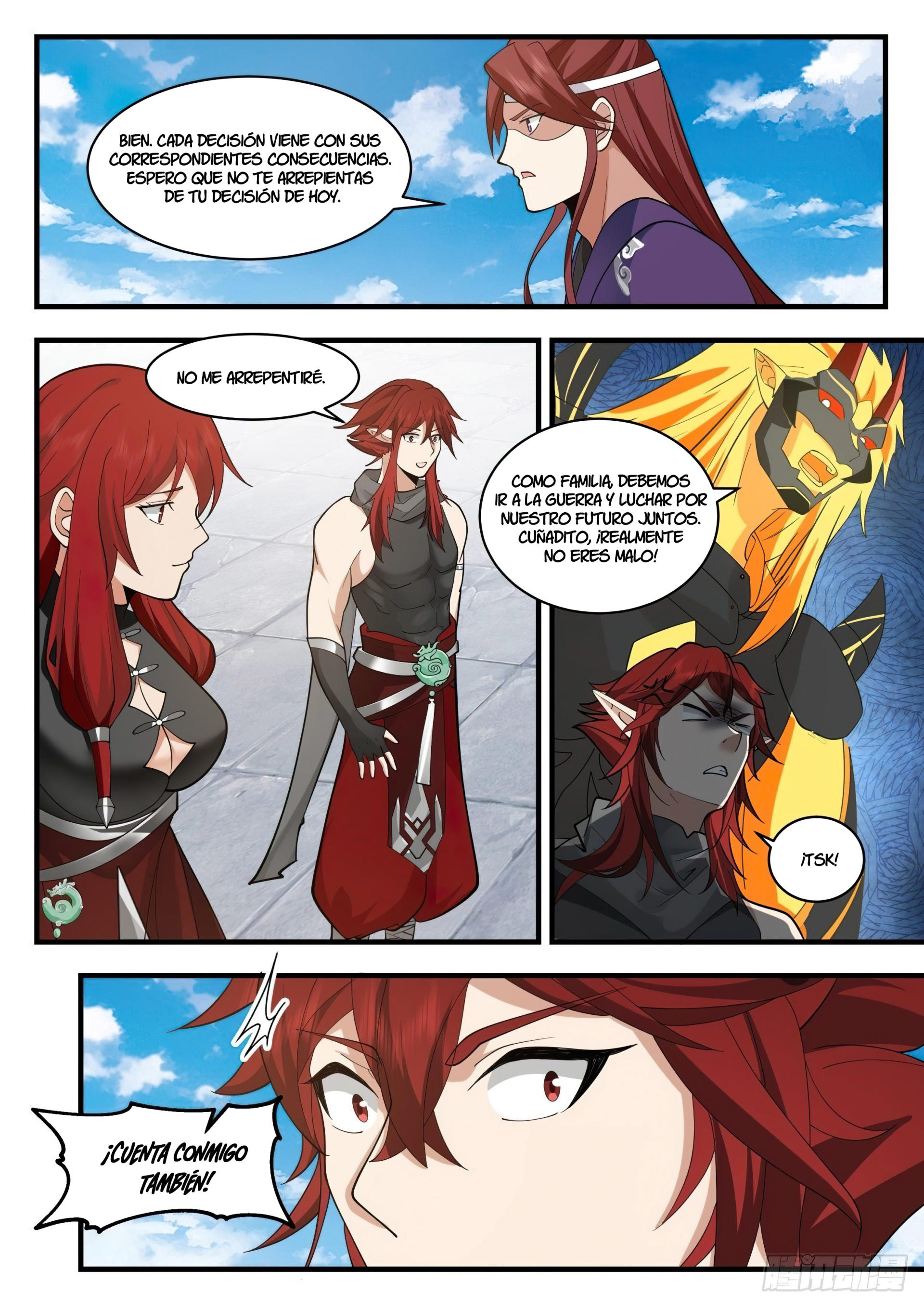 Martial Peak Capítulo 2140 - Página 5 en español