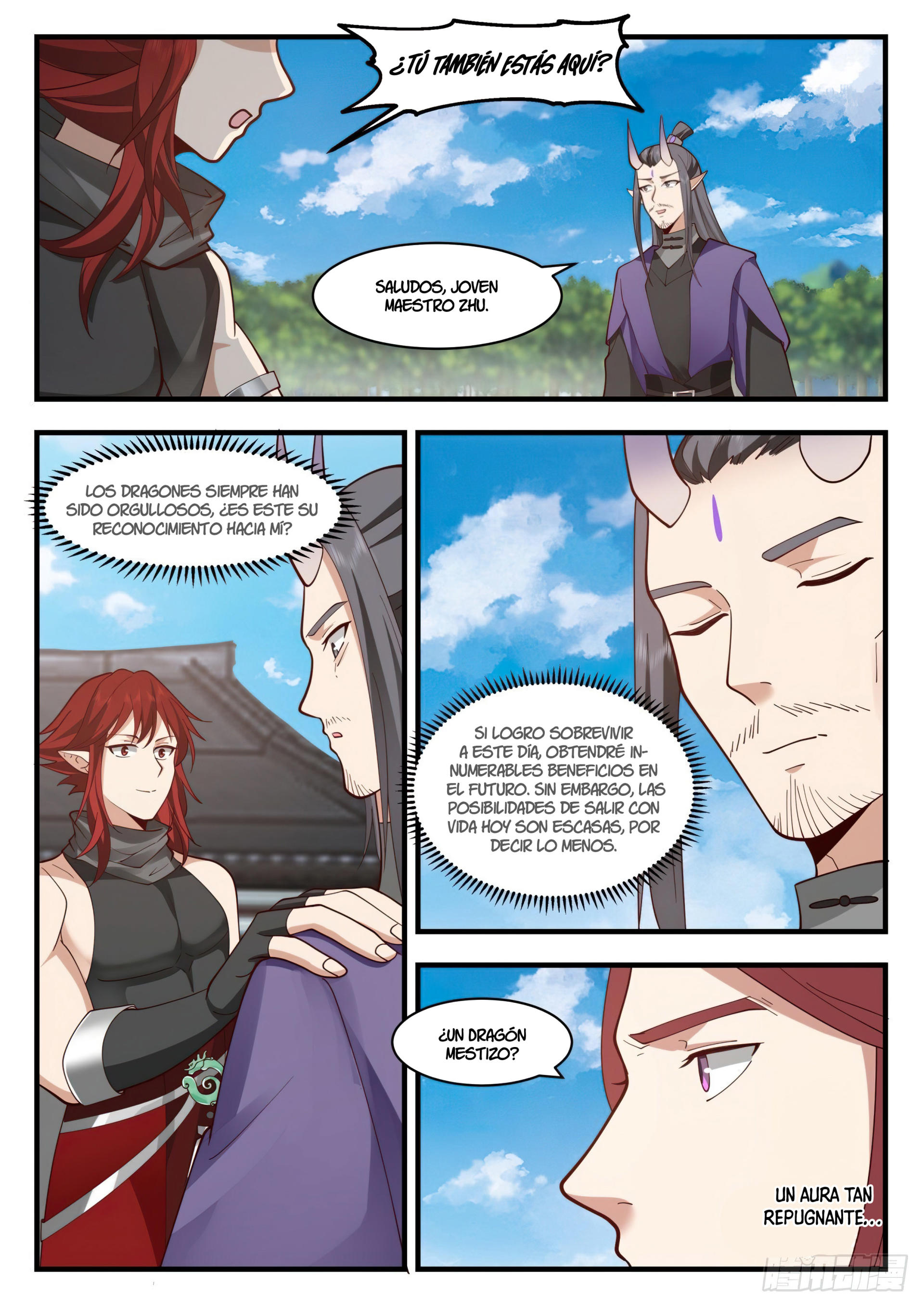 Martial Peak Capítulo 2140 - Página 6 en español