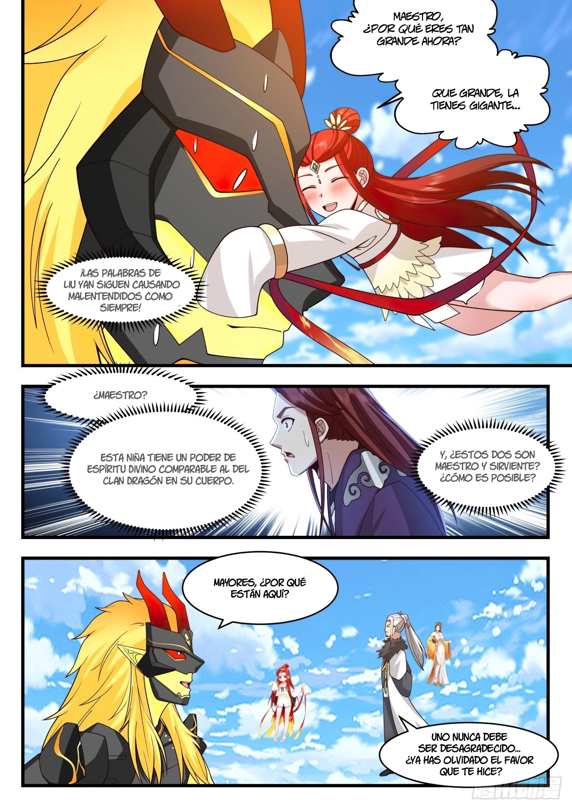 Martial Peak Capítulo 2140 - Página 9 en español