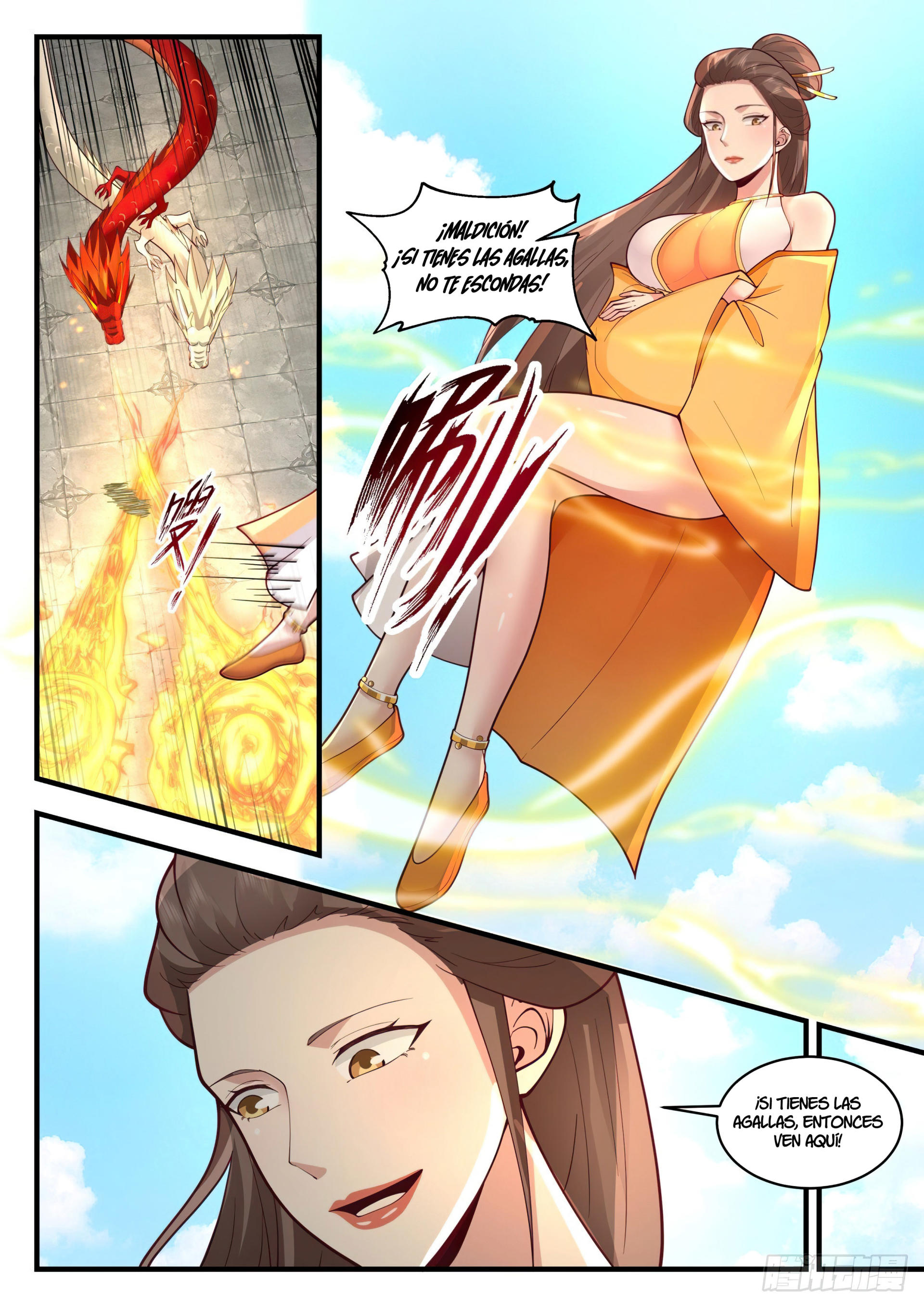 Martial Peak Capítulo 2143 - Página 11 en español