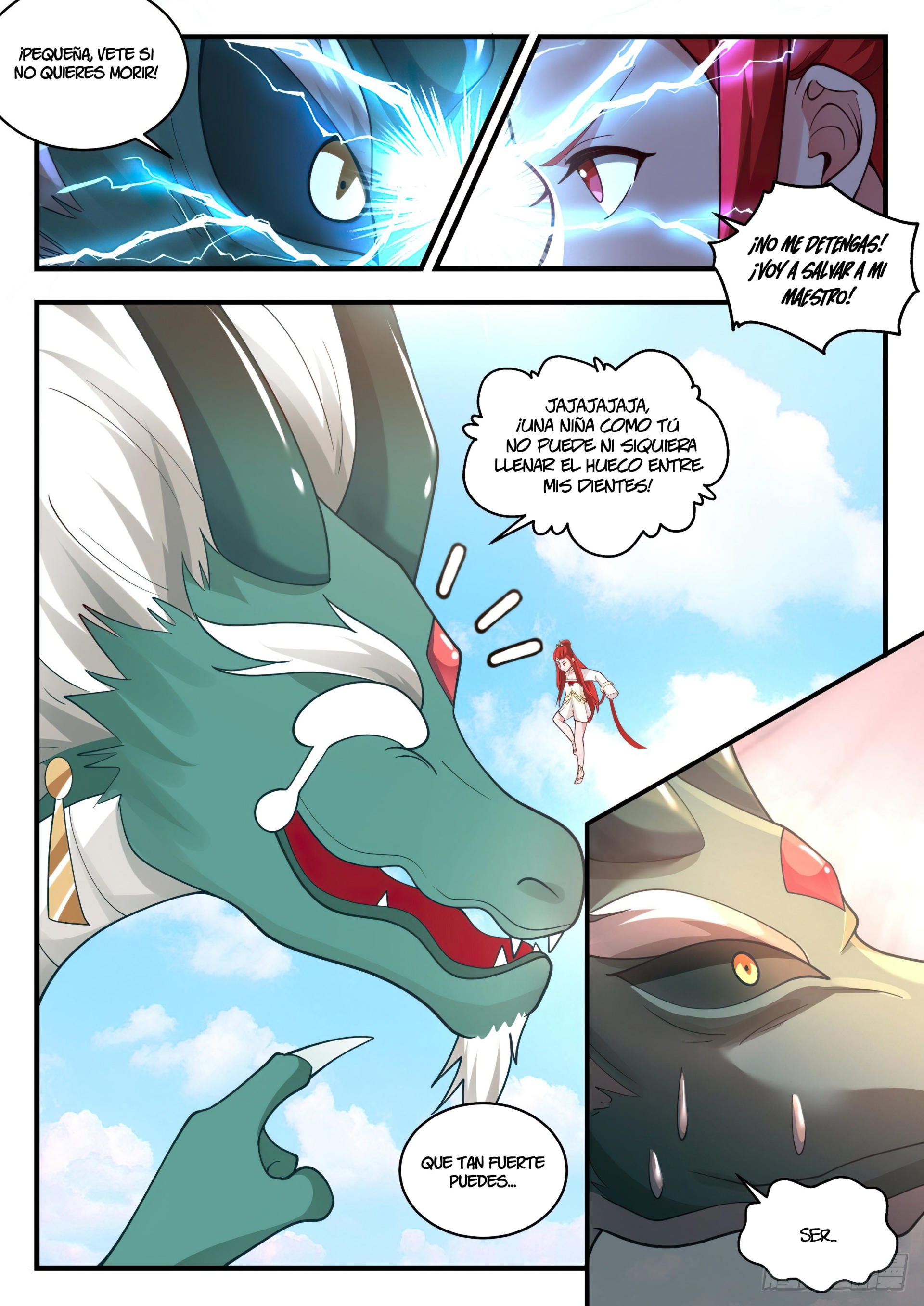 Martial Peak Capítulo 2143 - Página 12 en español