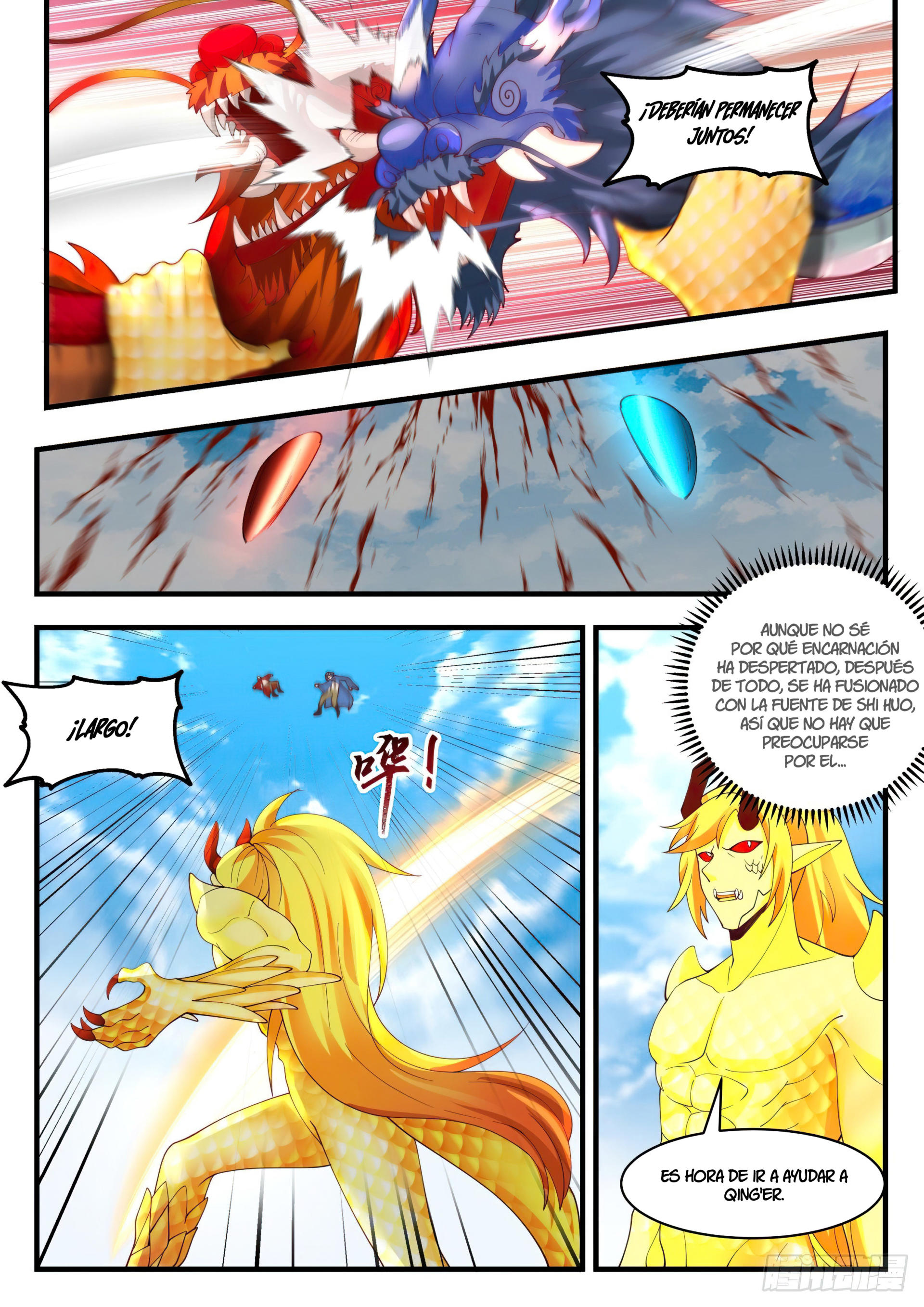 Martial Peak Capítulo 2147 - Página 8 en español
