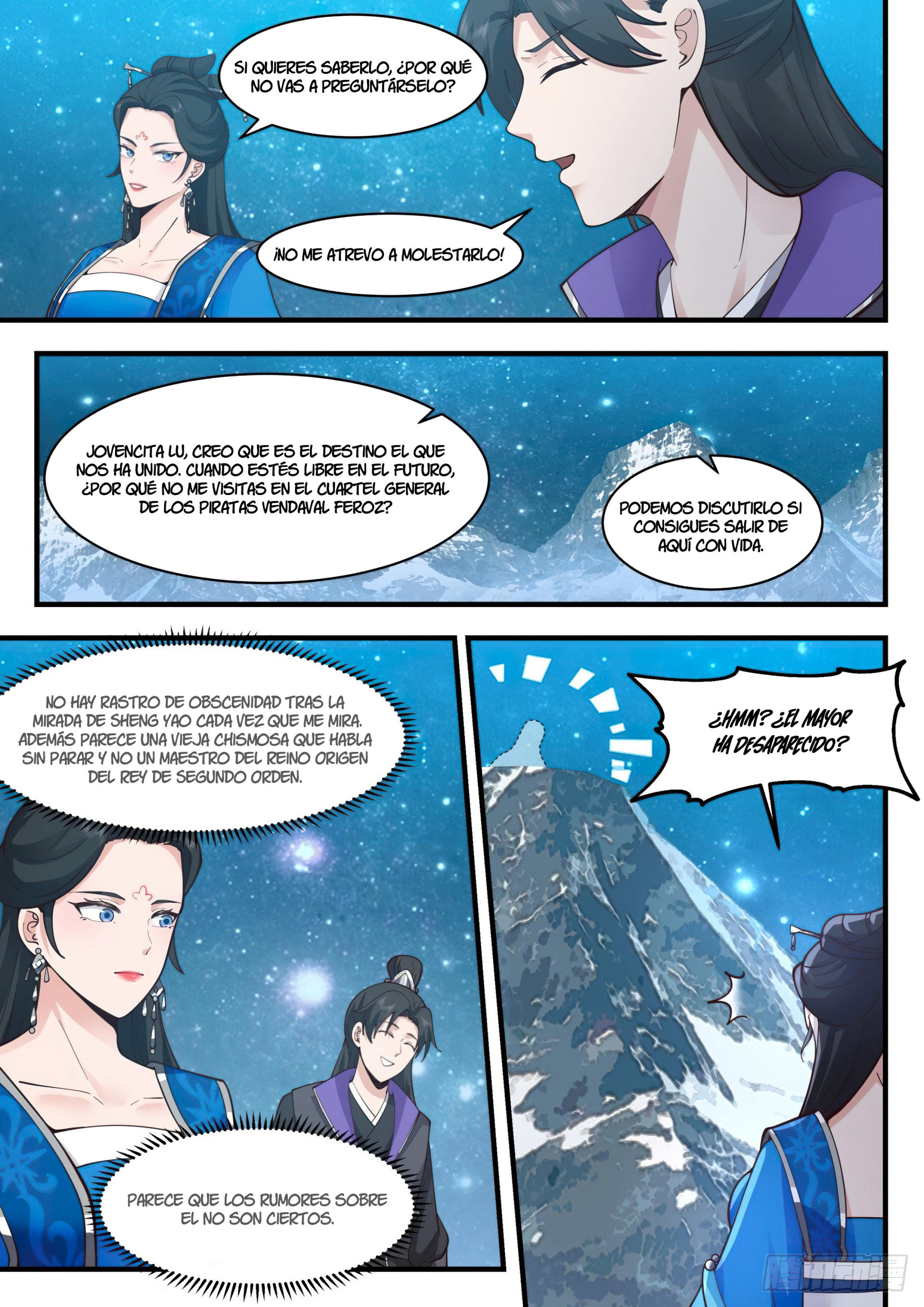 Martial Peak Capítulo 2155 - Página 8 en español