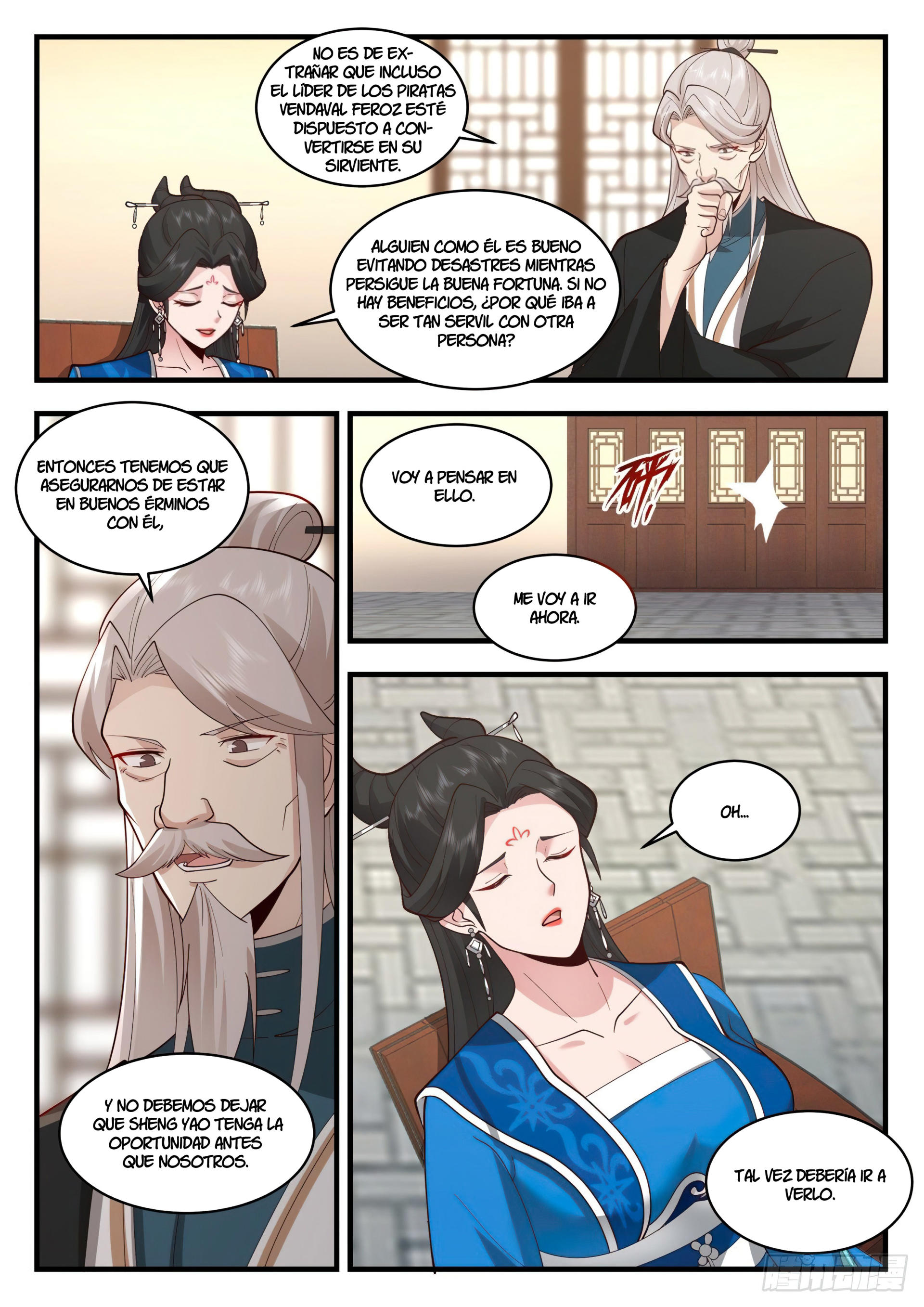 Martial Peak Capítulo 2156 - Página 11 en español