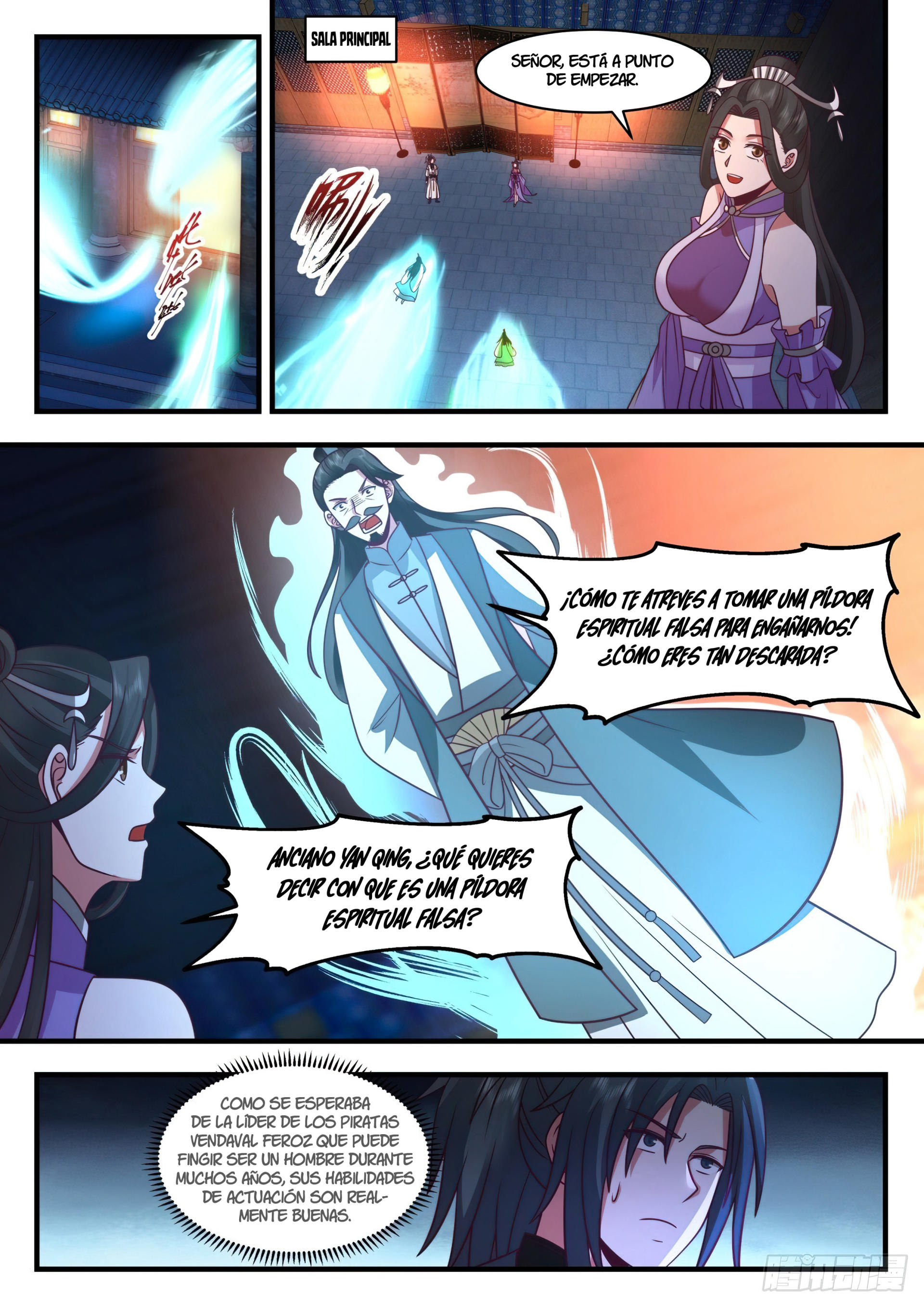 Martial Peak Capítulo 2160 - Página 4 en español