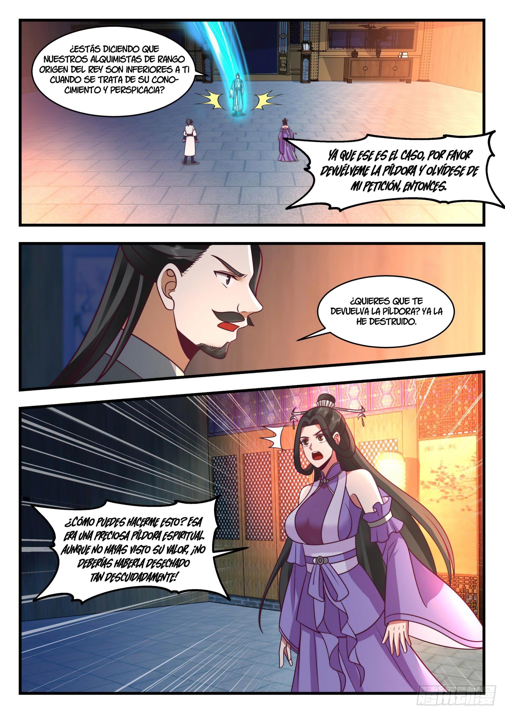 Martial Peak Capítulo 2160 - Página 5 en español