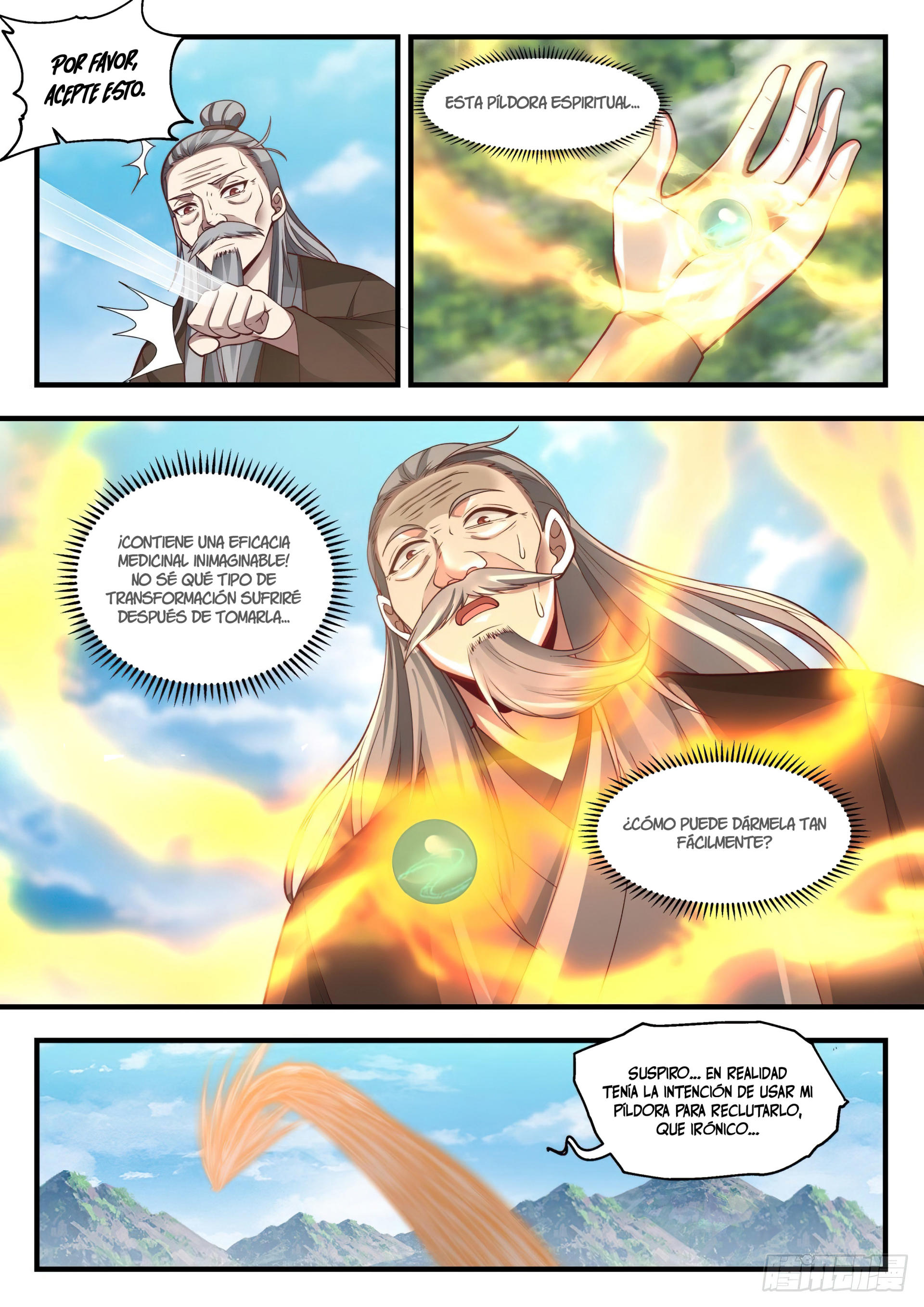 Martial Peak Capítulo 2167 - Página 9 en español