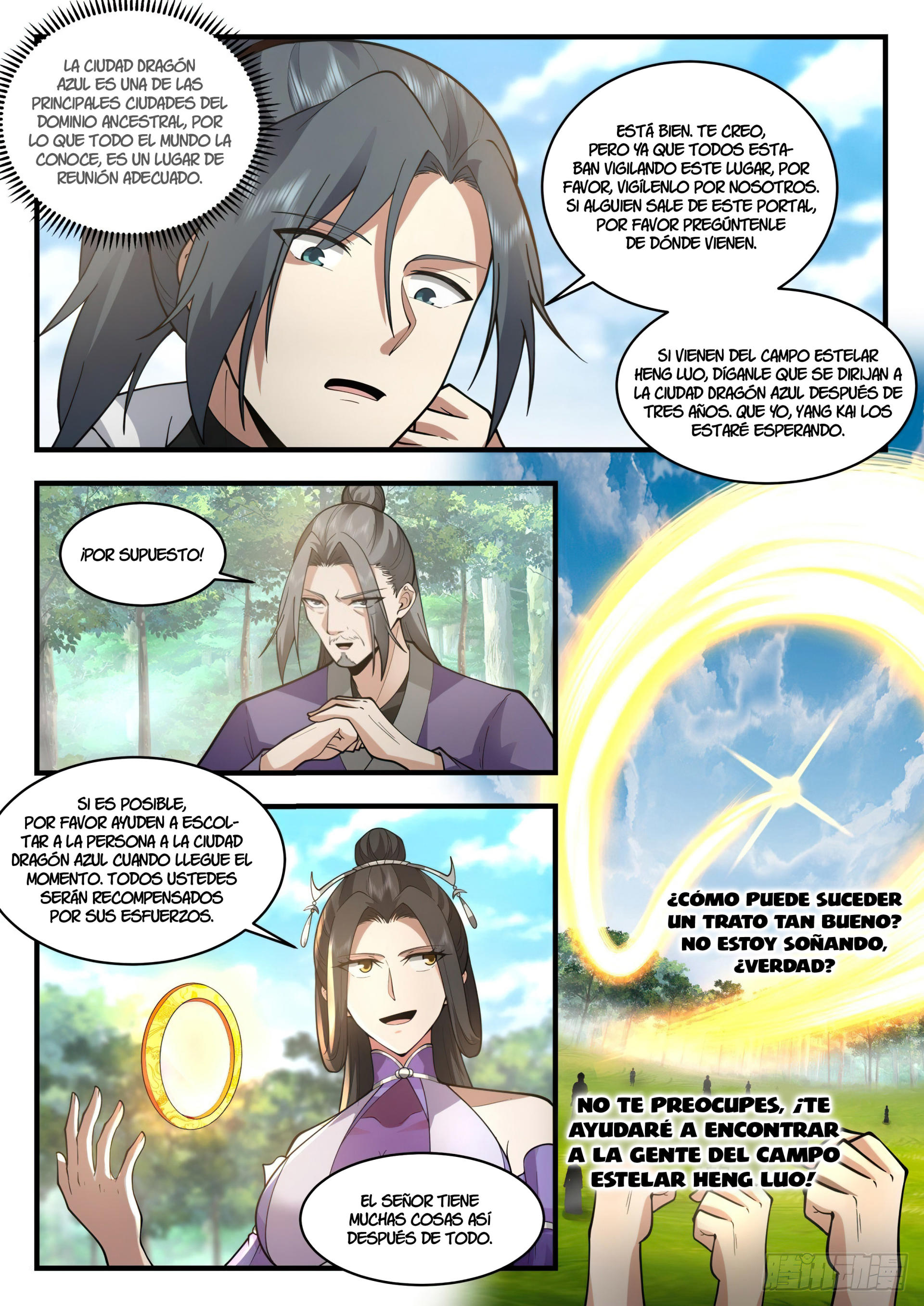 Martial Peak Capítulo 2168 - Página 7 en español
