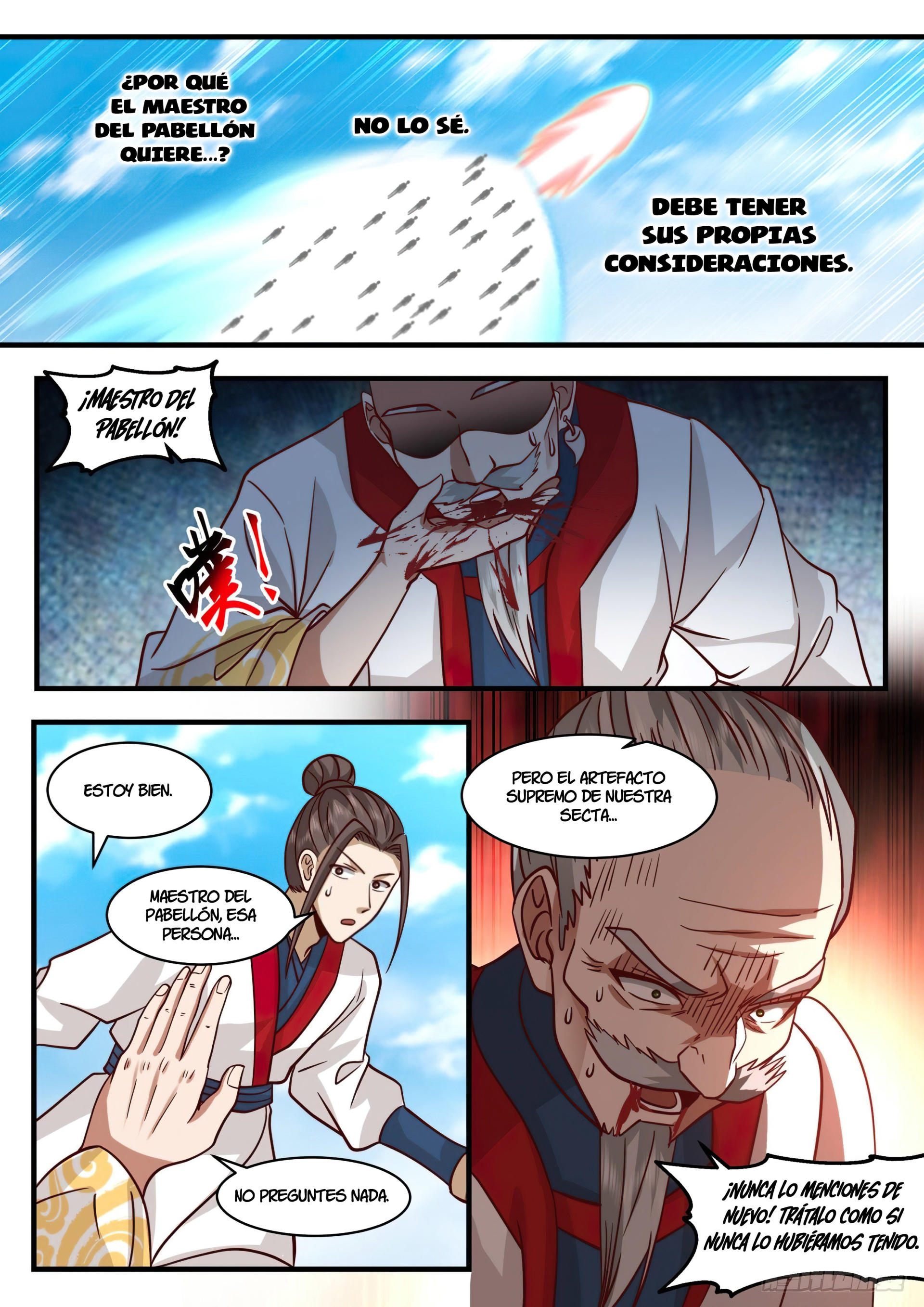 Martial Peak Capítulo 2169 - Página 11 en español