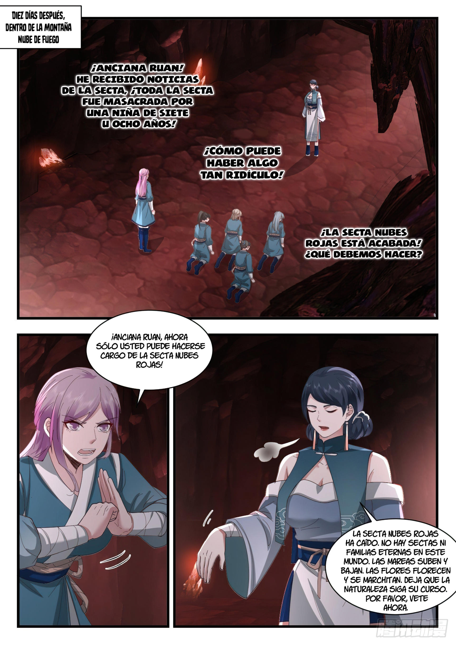 Martial Peak Capítulo 2178 - Página 7 en español