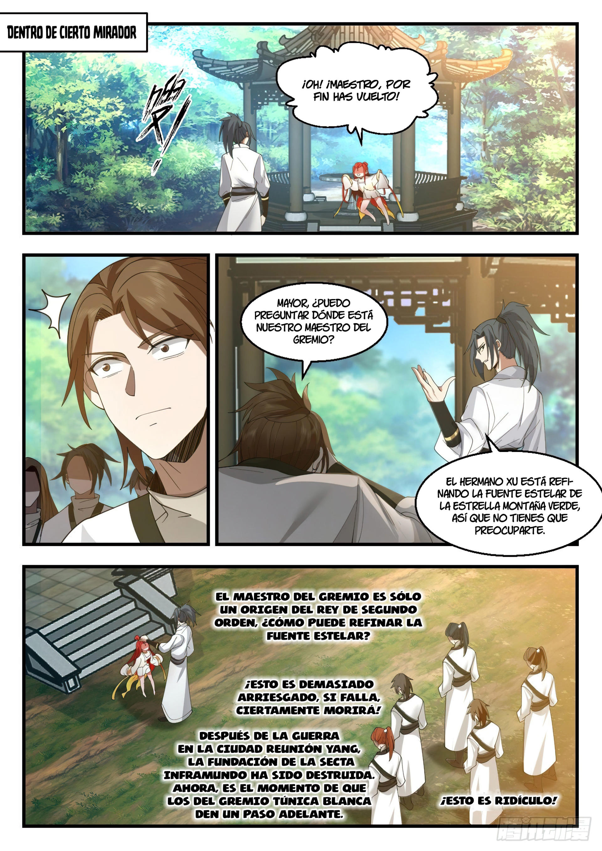 Martial Peak Capítulo 2191 - Página 11 en español