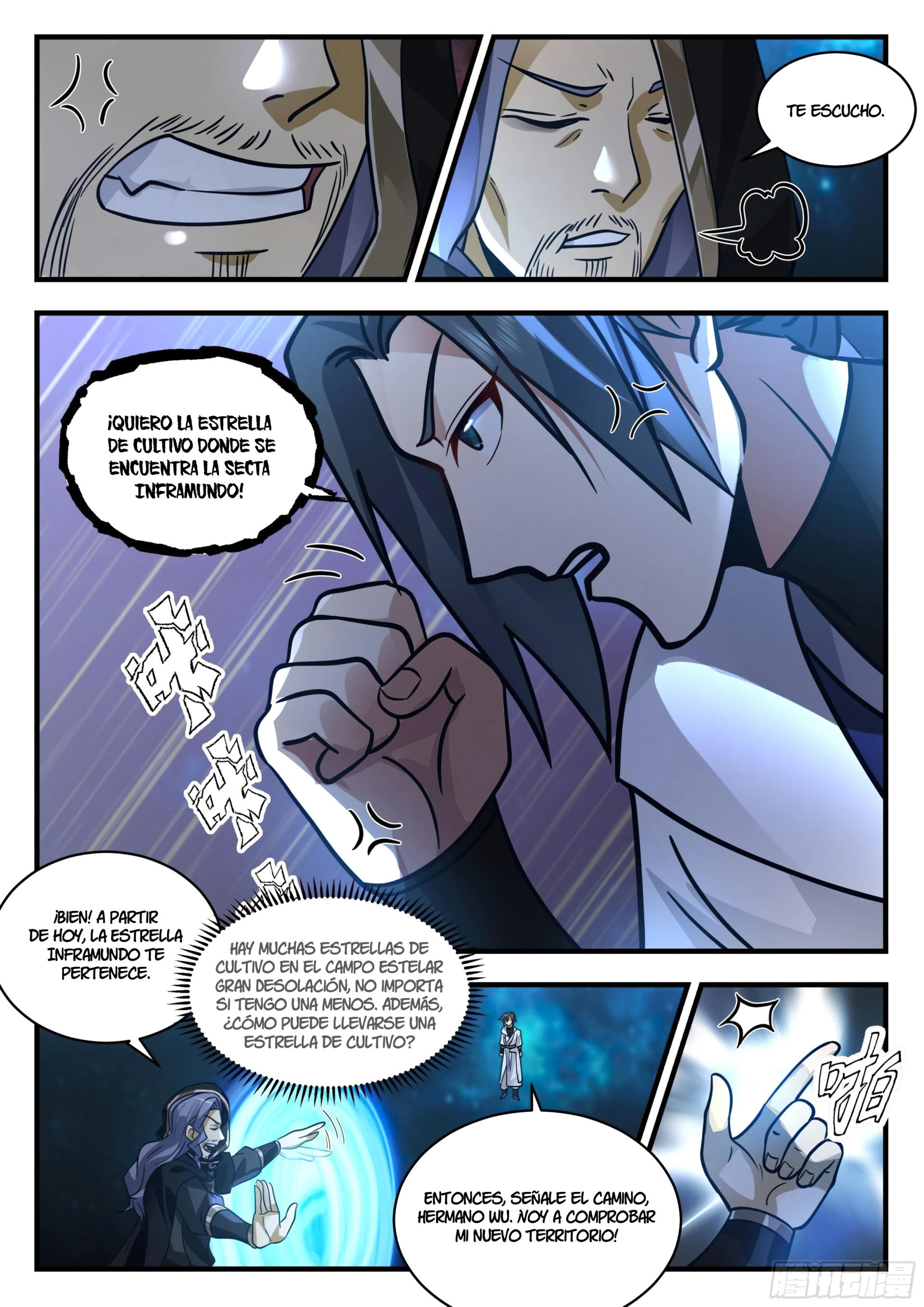 Martial Peak Capítulo 2223 - Página 11 en español
