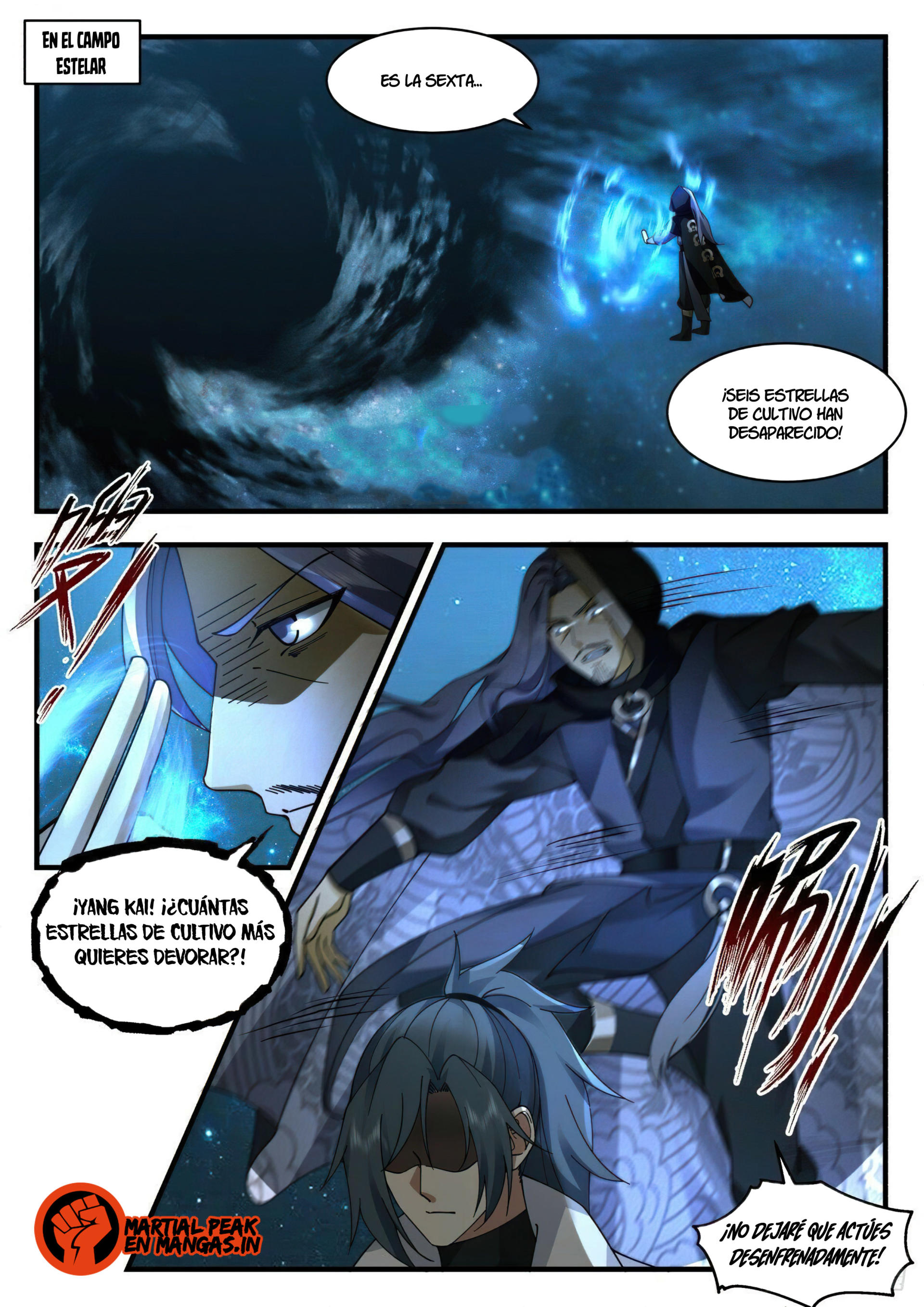 Martial Peak Capítulo 2227 - Página 8 en español