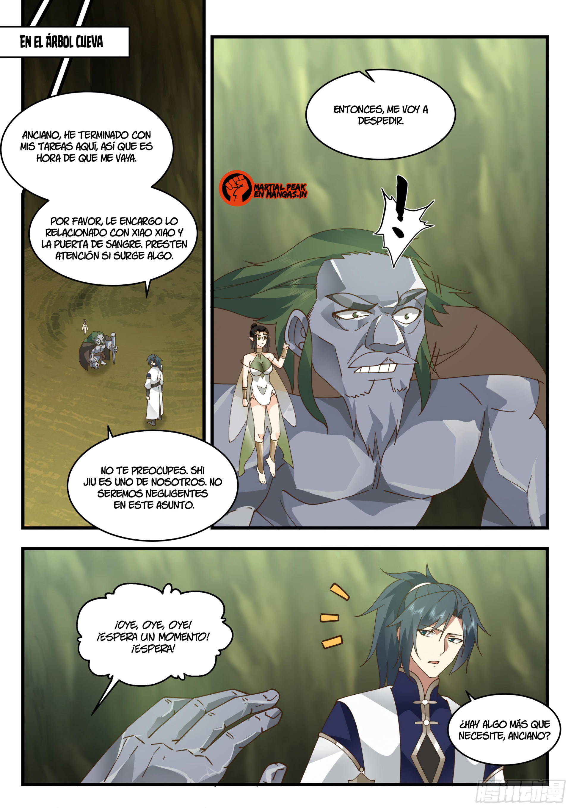 Martial Peak Capítulo 2239 - Página 7 en español