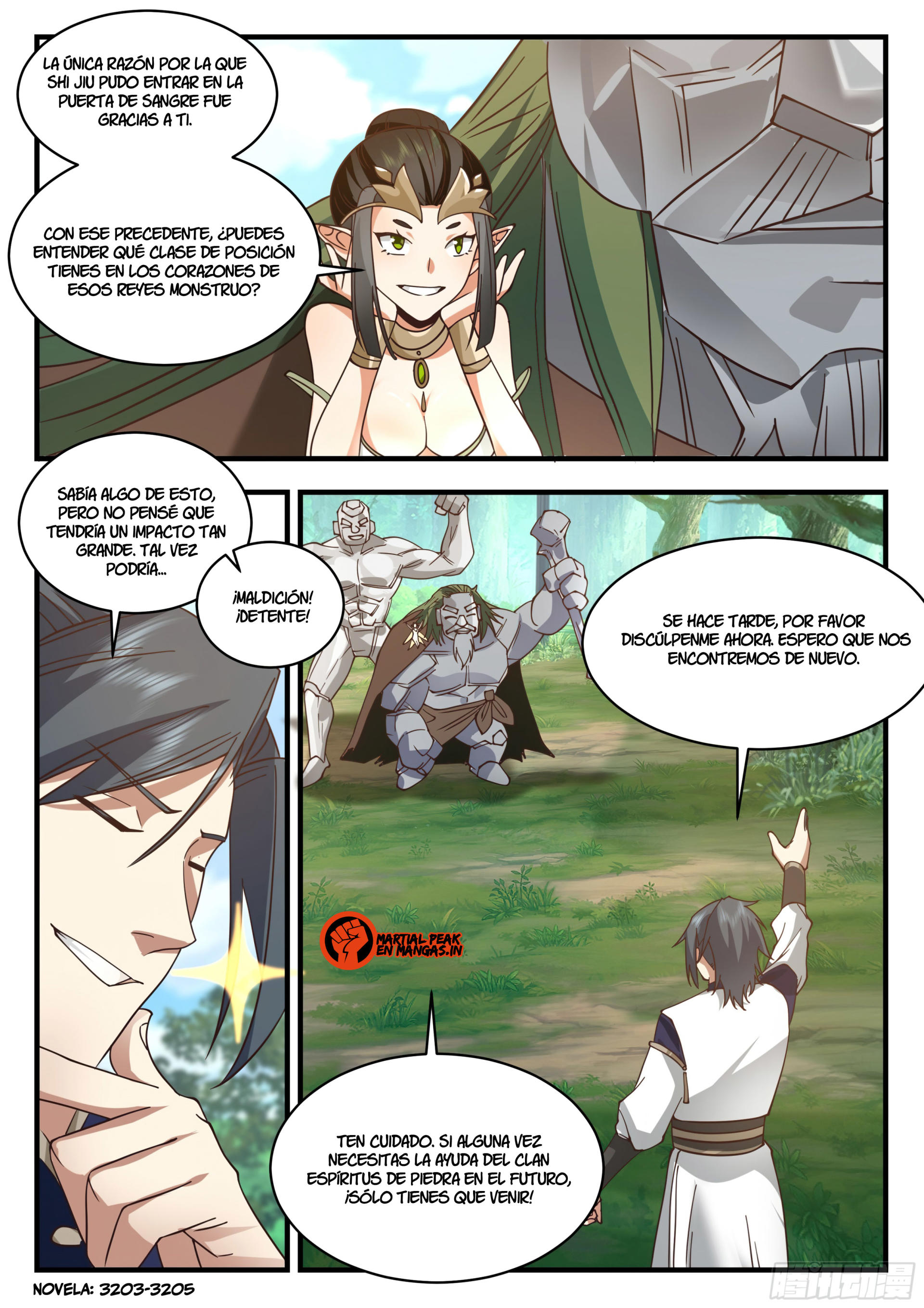 Martial Peak Capítulo 2240 - Página 13 en español