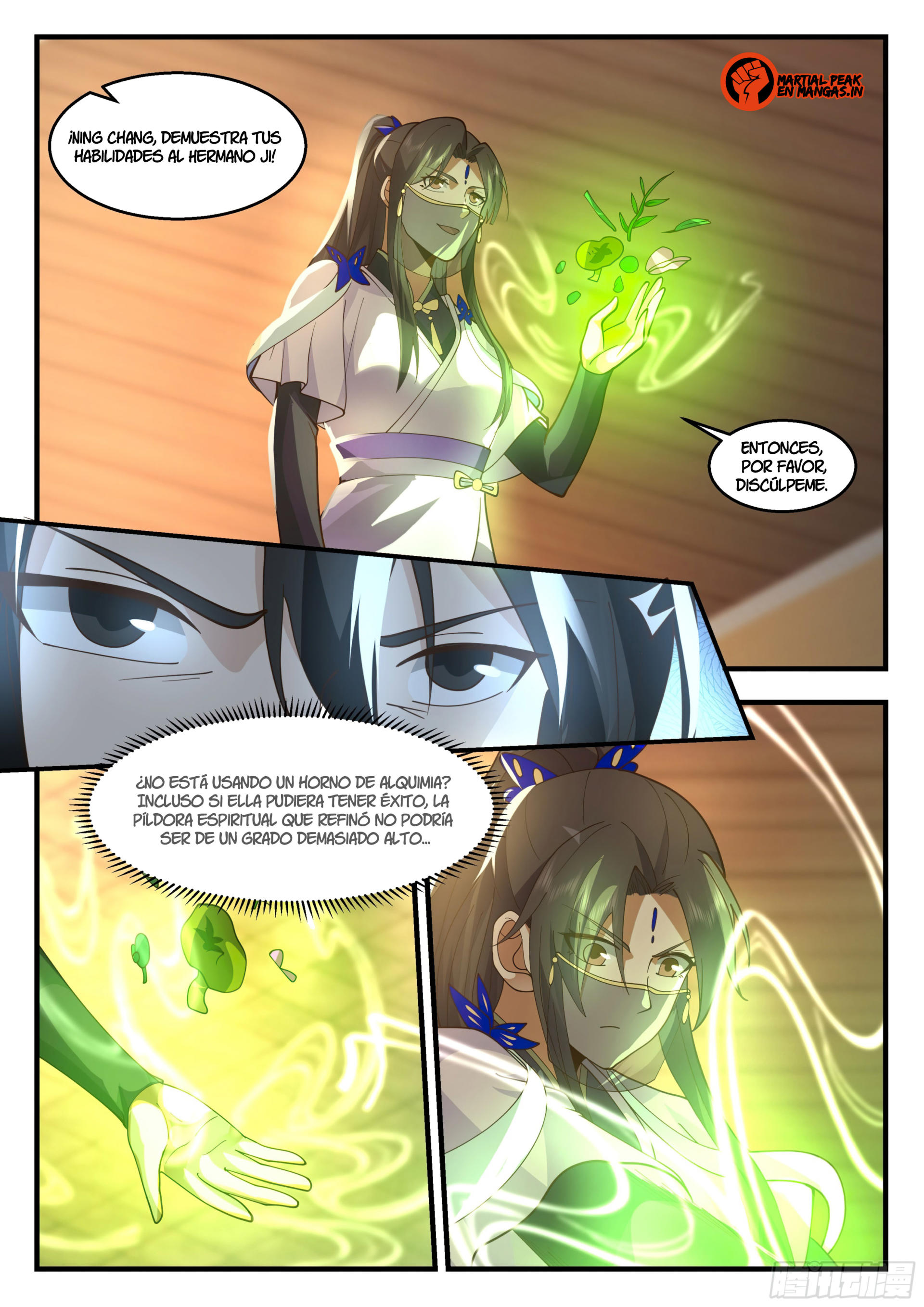 Martial Peak Capítulo 2242 - Página 7 en español