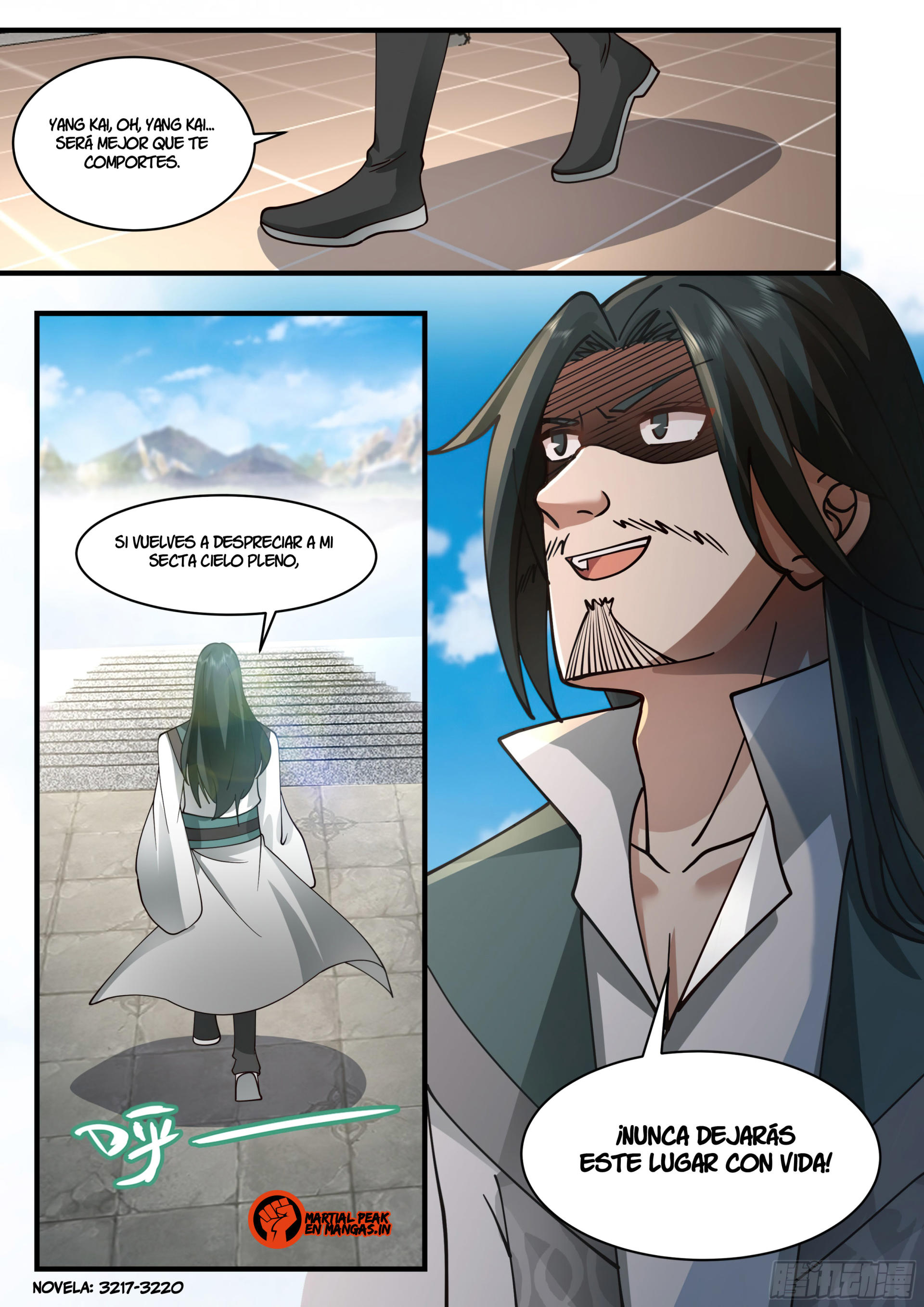Martial Peak Capítulo 2246 - Página 13 en español